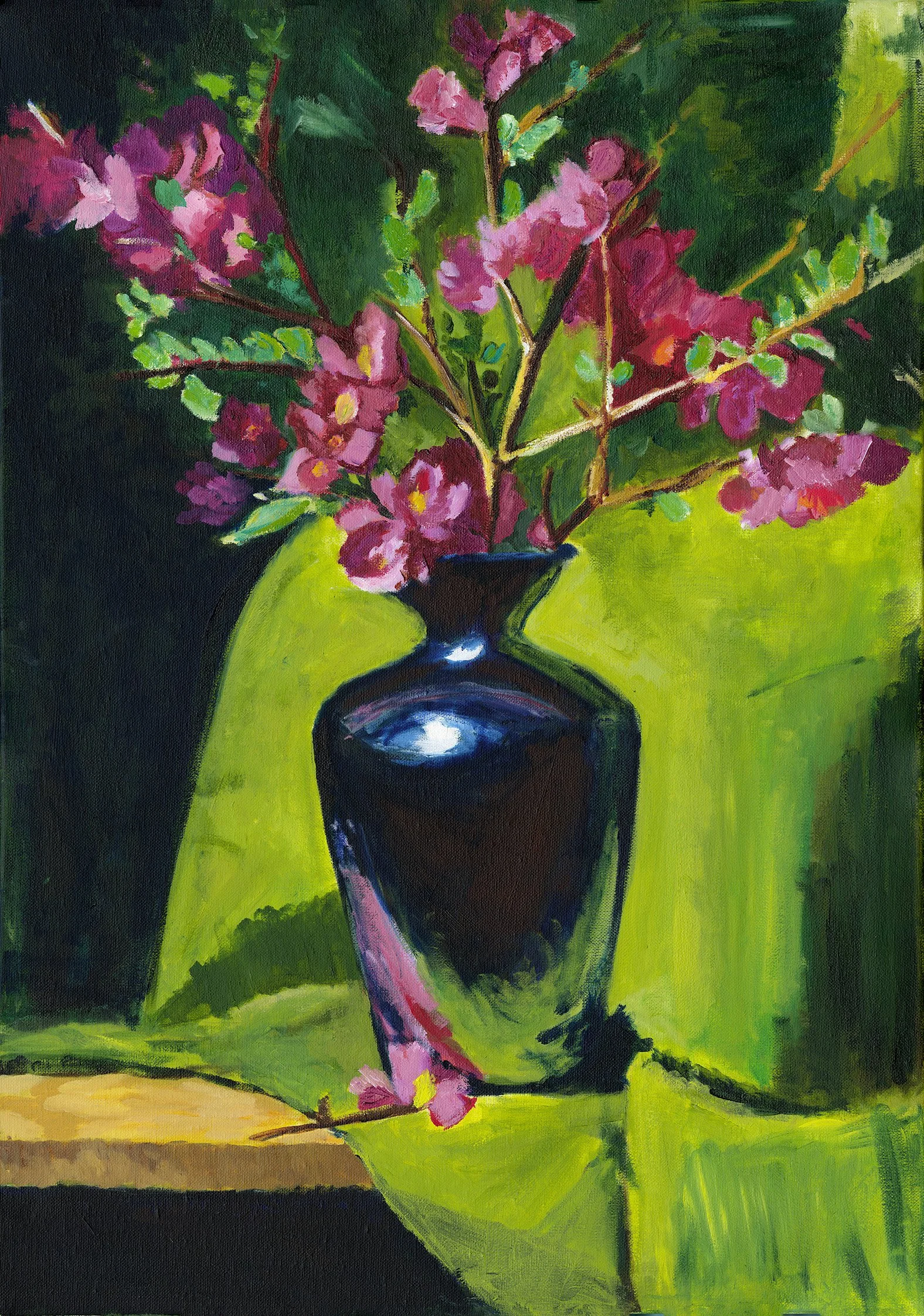 Carnations in a vase - oil on canvas - 50x70 cm - 2024 - SOLD