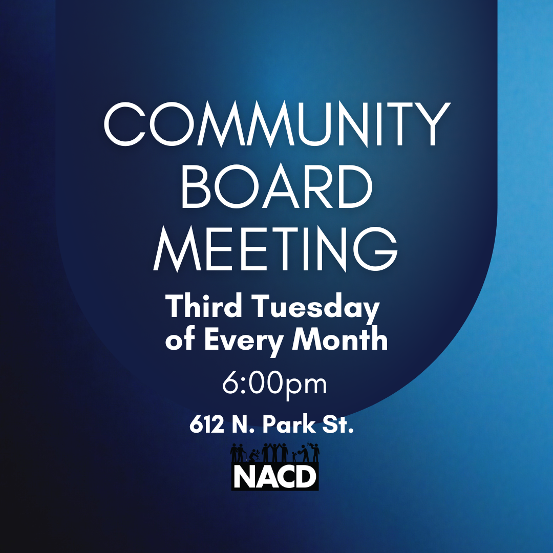 Community Board Meeting -6pm