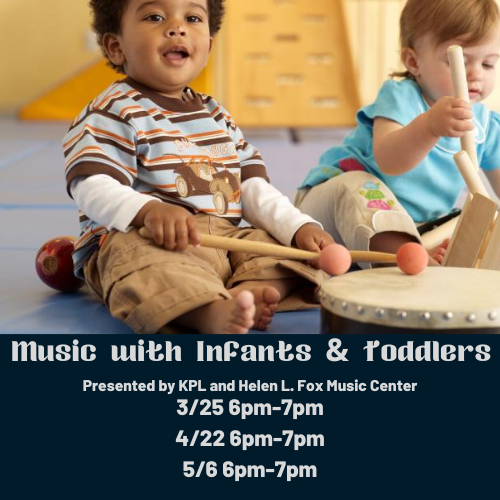 Music with Infants and Babies 6pm-7pm