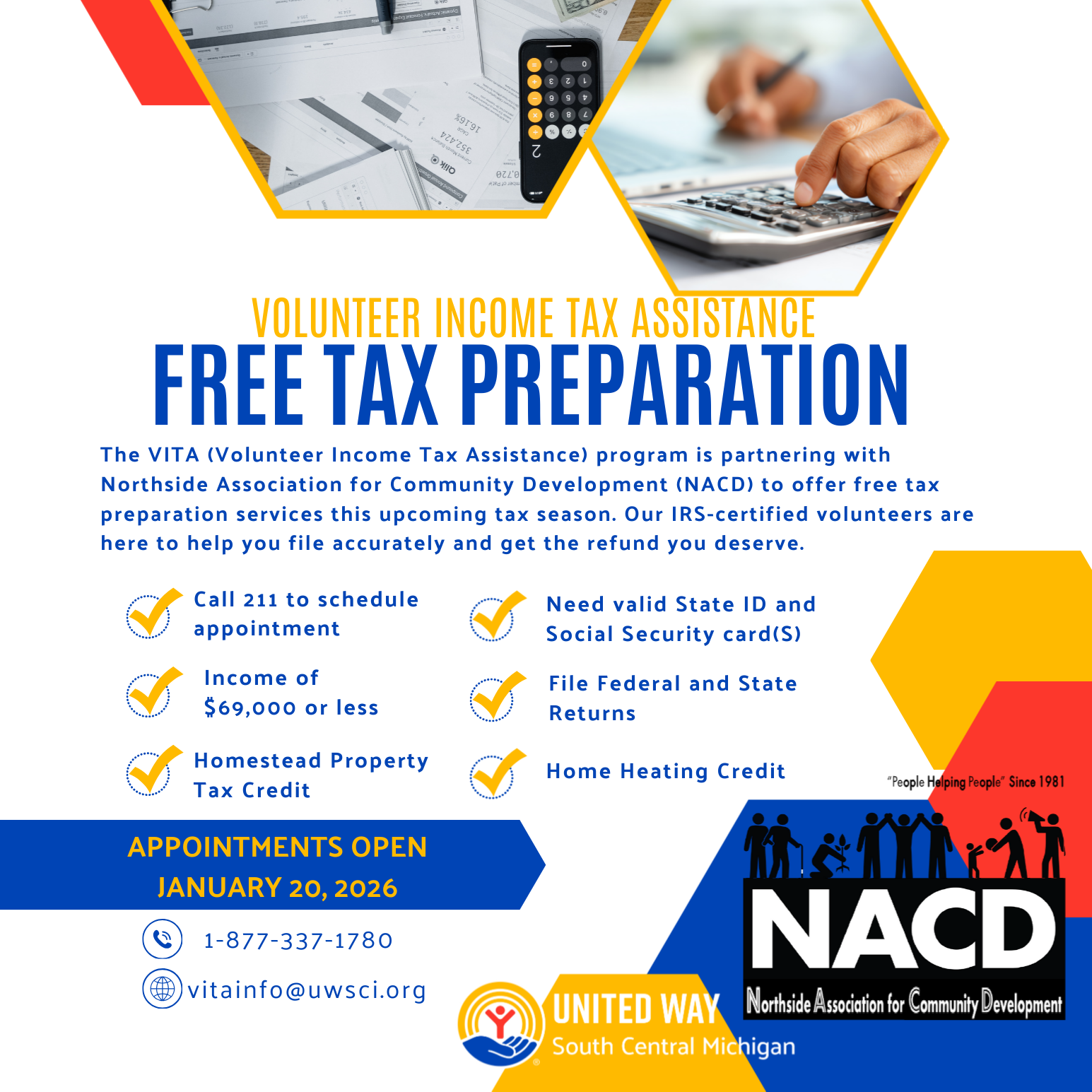 Volunteer Income Tax Assistance | Free Tax Preparation