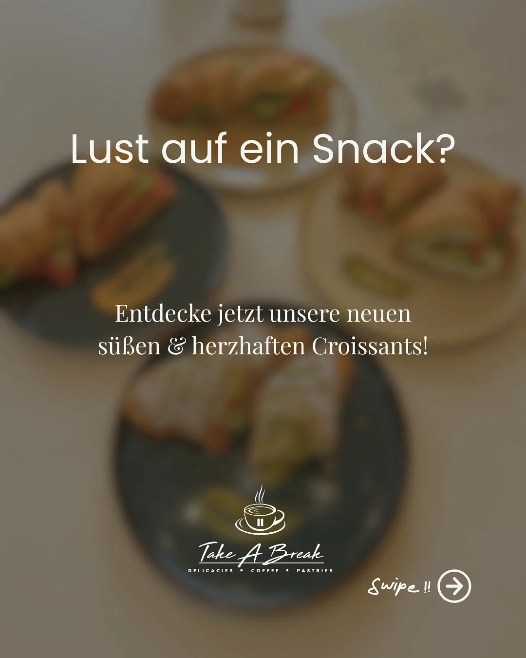 🥐 Croissant-Liebe, neu interpretiert.
Ob süß oder herzhaft, mild oder würzig - unsere vier Croissant-Kreationen bieten für jeden Moment den passenden Genussmoment.
✨ Pistazienstück
Feinblättriges Croissant mit einer