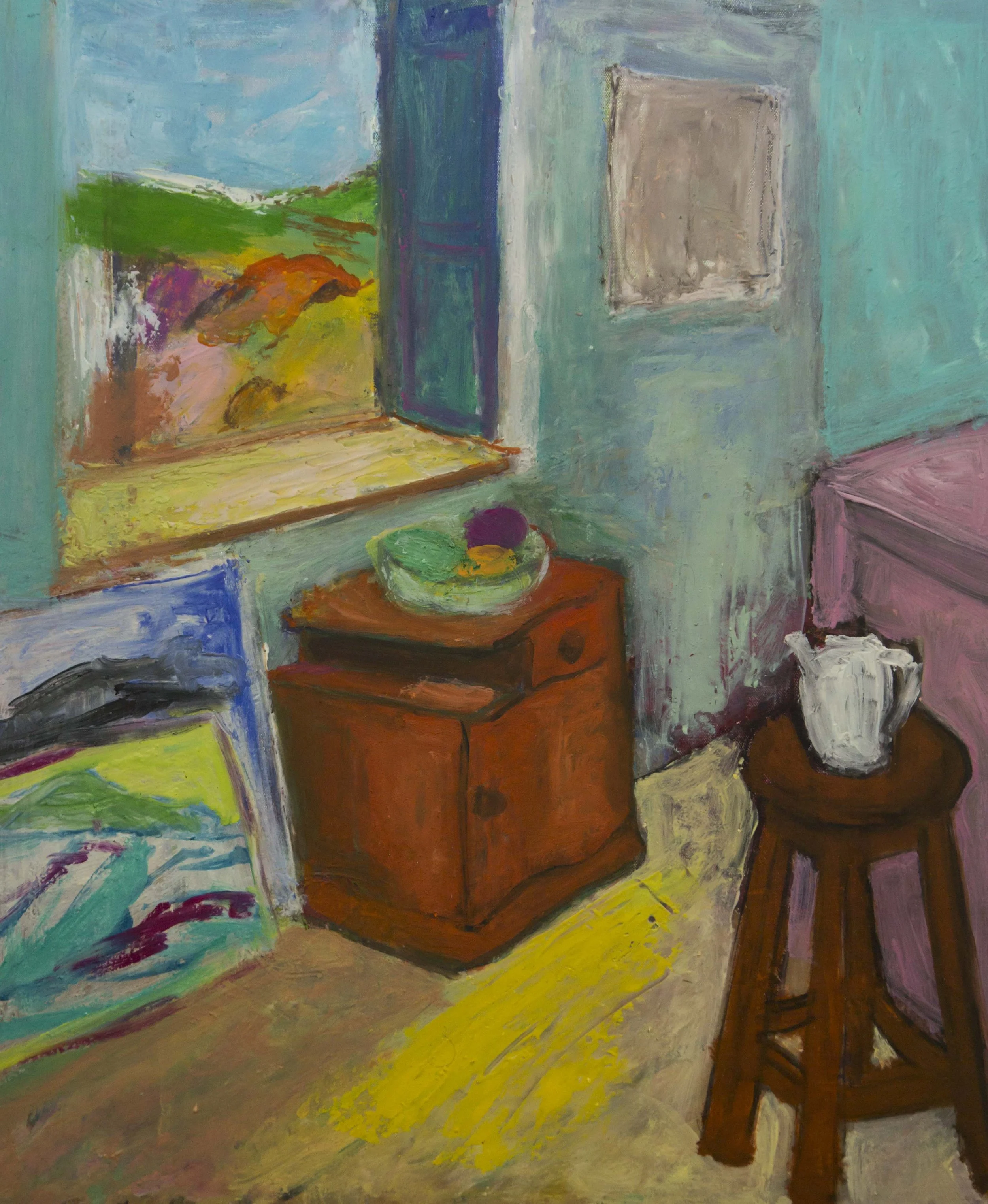 JULIO MONSALVE - Serie Verano (3) - Óleo sobre lienzo - 52 X 62 Cms. - 2019.jpg