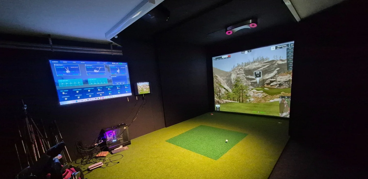 Howling Wolf golf simulator install