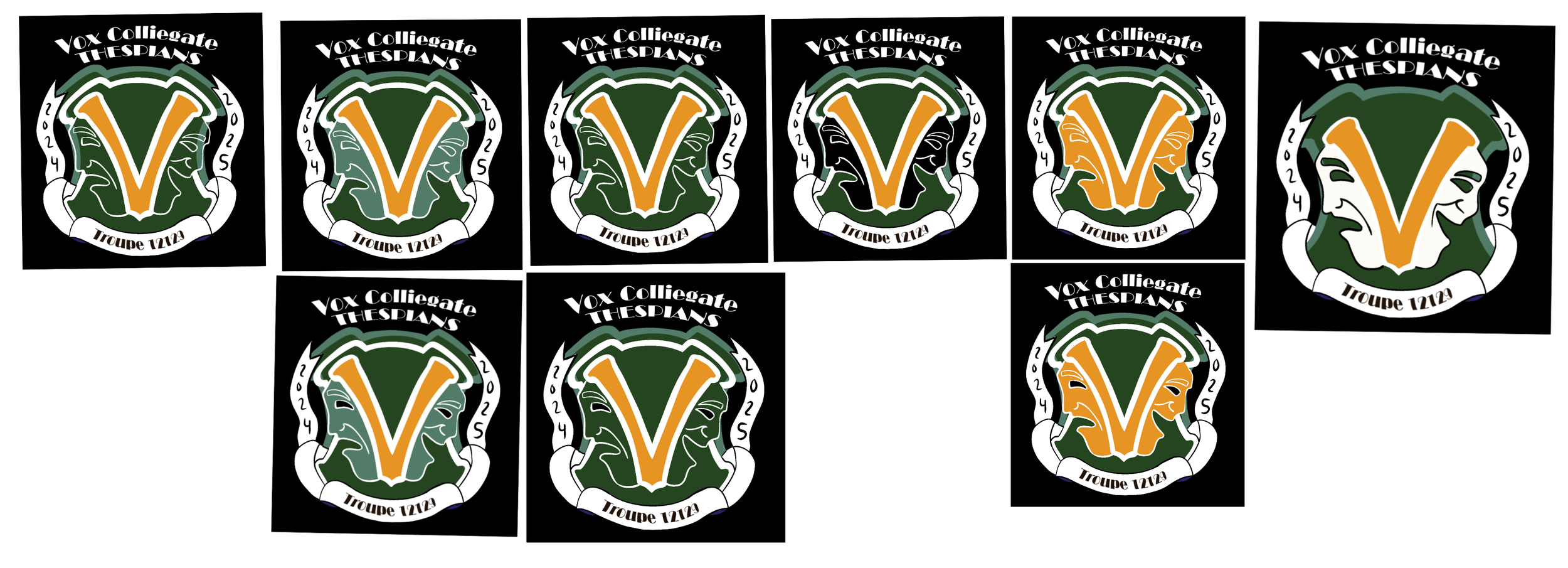 Second round of color variants 