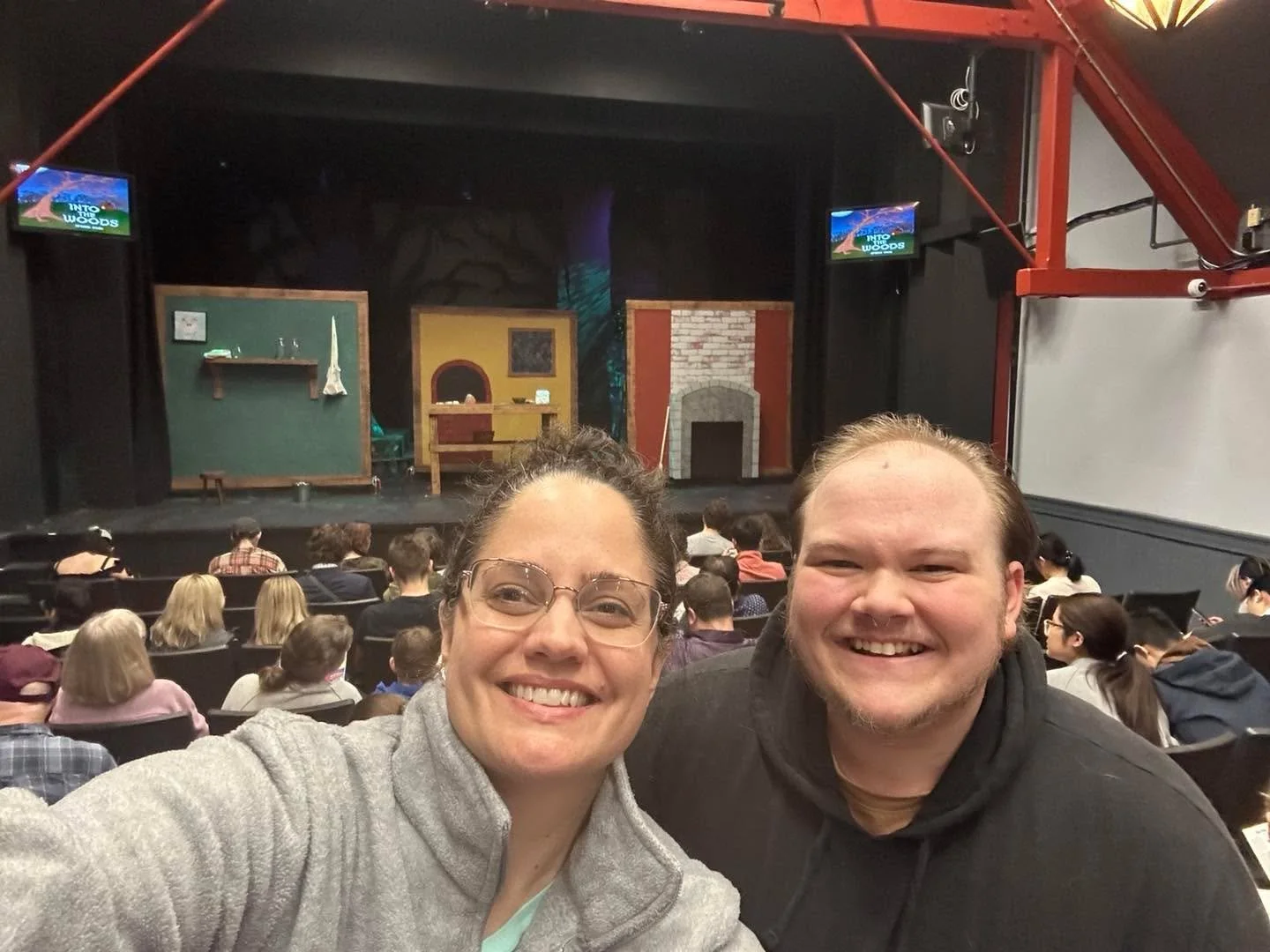 Vicar Albie and Amanda are so excited to experience Into the Woods with participation by so many UPCaM students! Break a leg everyone!! 🩷🩷