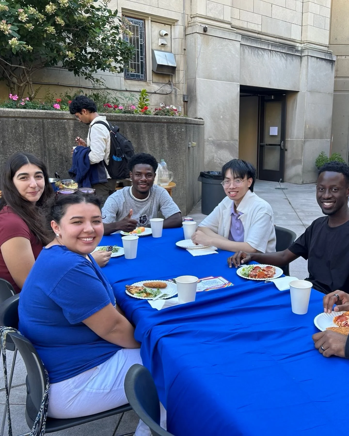 Pizza party fun! See you Sunday for Dinner Church! #upcam #cwru