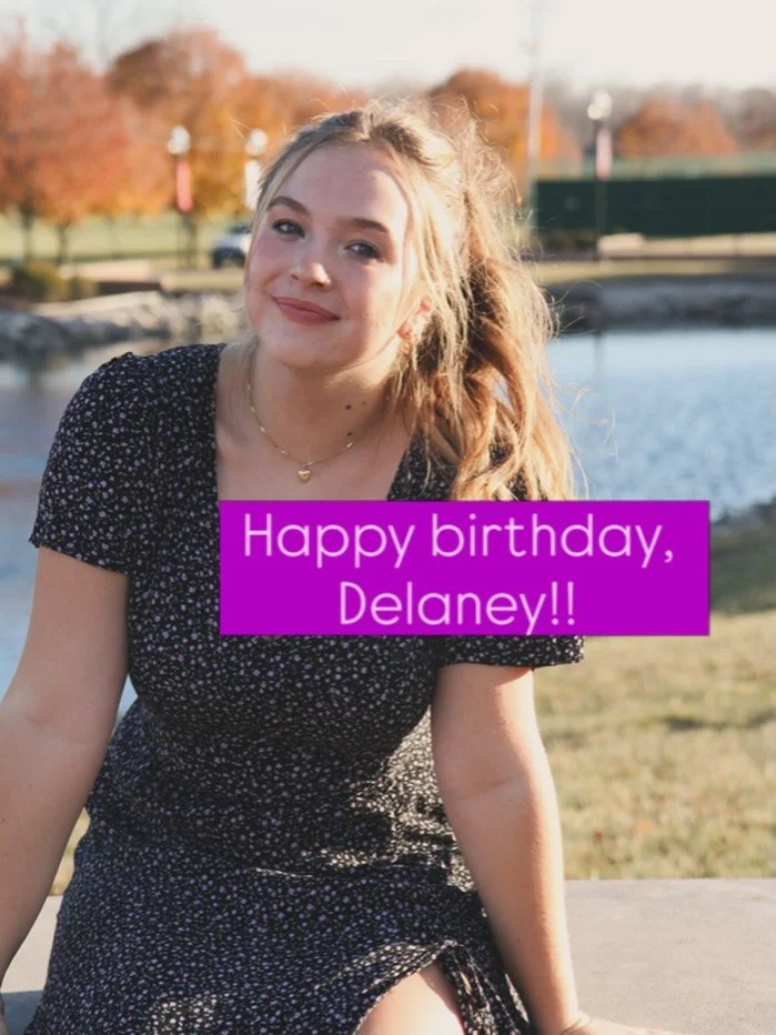 Big love from your UPCaM Fam!!! Happy Day, Delaney!