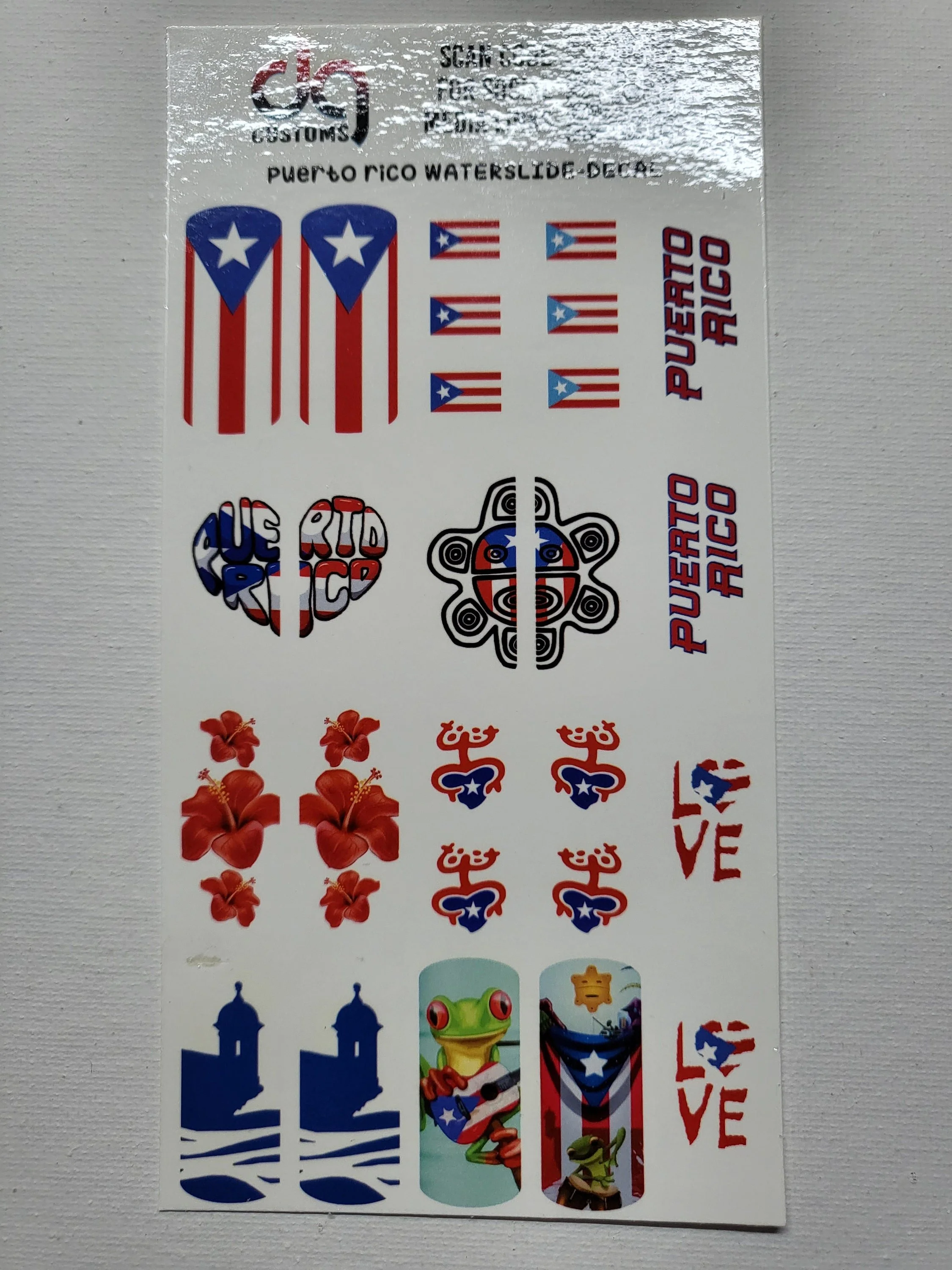Puerto Rico nail art