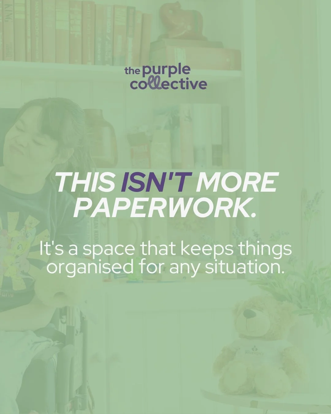 Evidence for an appointment. A pattern spotted three months later. Information a new support worker needs on day one. A communication diary for the days you weren't there.

It all comes from writing it down, as you go. Always updated, always telling 