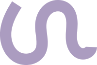 Close-up of a purple snake with a smooth body.