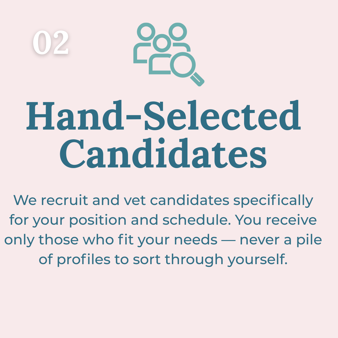 Hand-Selected Candidates with Icon