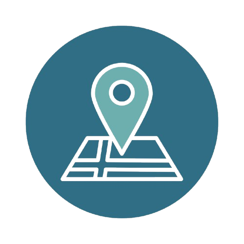 Location ping on map