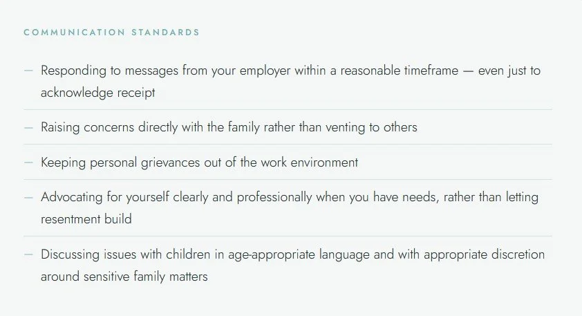 List of additional communication standards