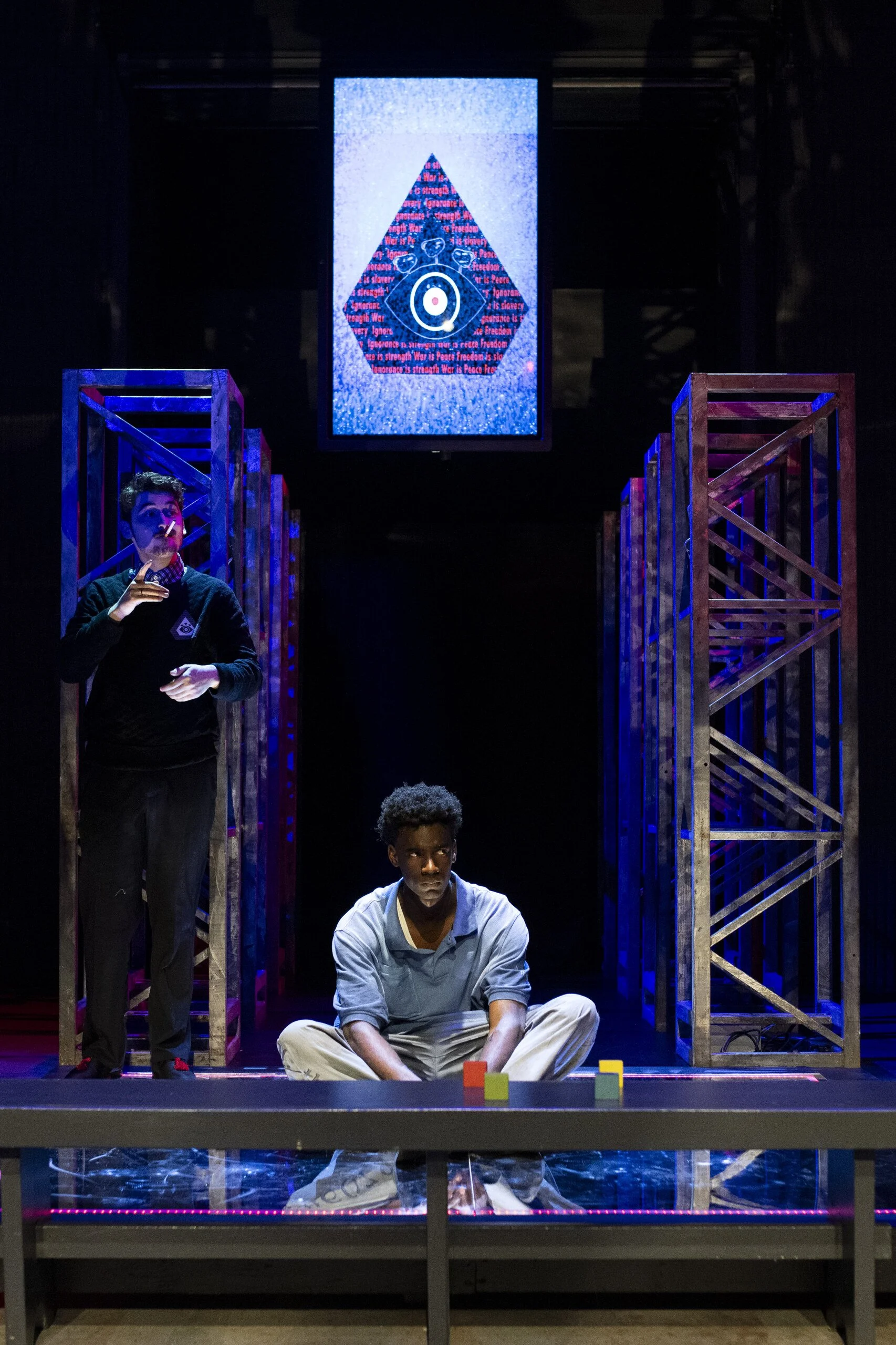 1984  - Winston Smith | Director - Zechariah Pierce | Scenic Designer - Dennis Maulden | Lighting Designer - Dylan O'Donnell | Costume Designer - Pamela Workman | Sound Designer - Preston Goodson | Photography - Aj Reynolds