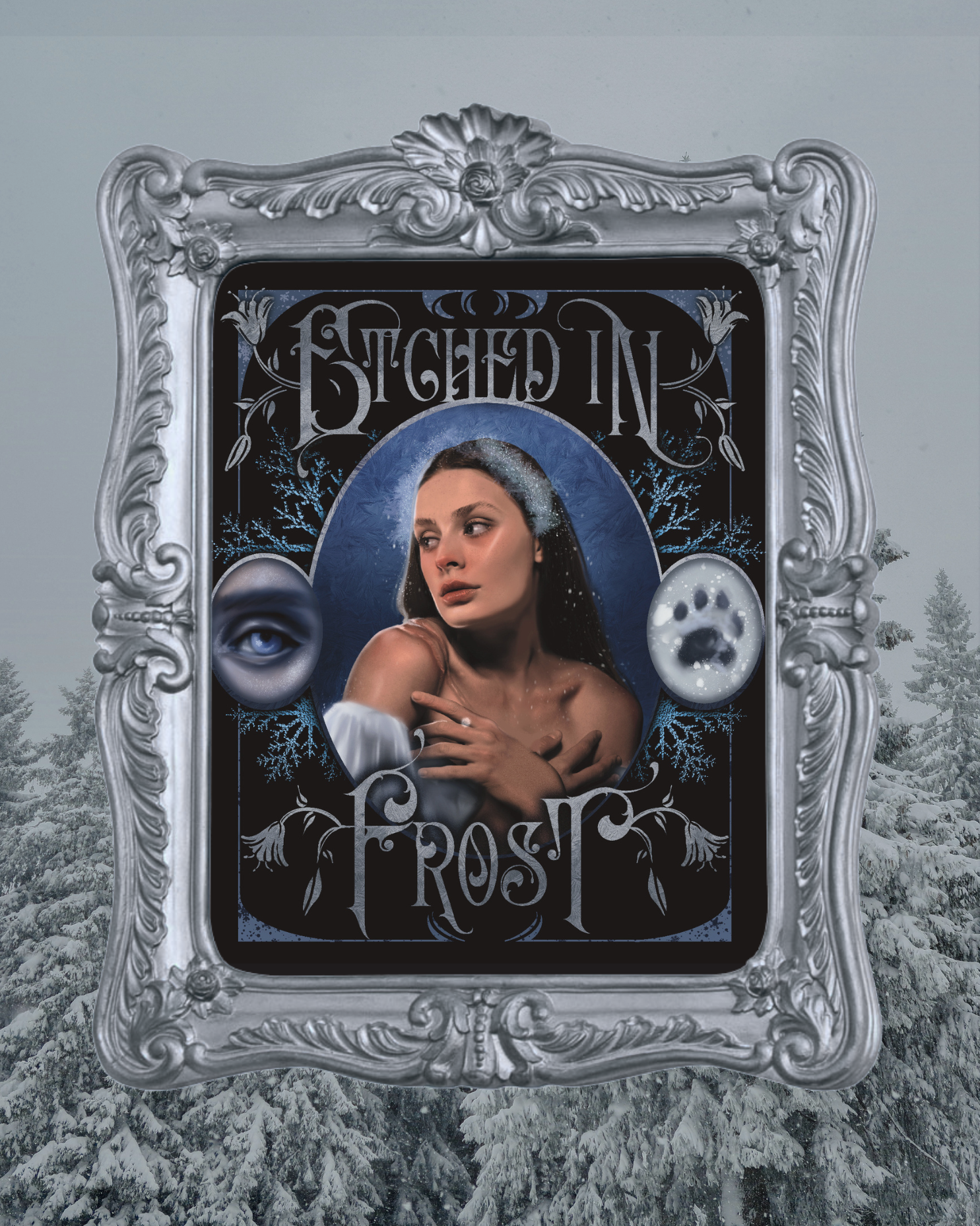 Etched in Frost Art Print