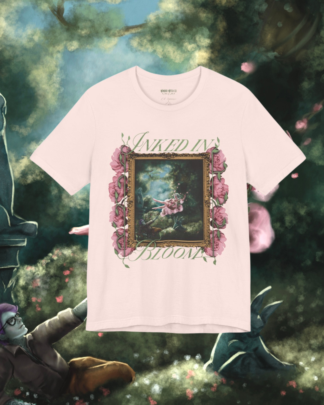 Inked in Bloom Tee