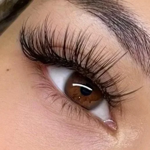 Fluffy volume lash extensions by Lashes Boudoir Bangkok