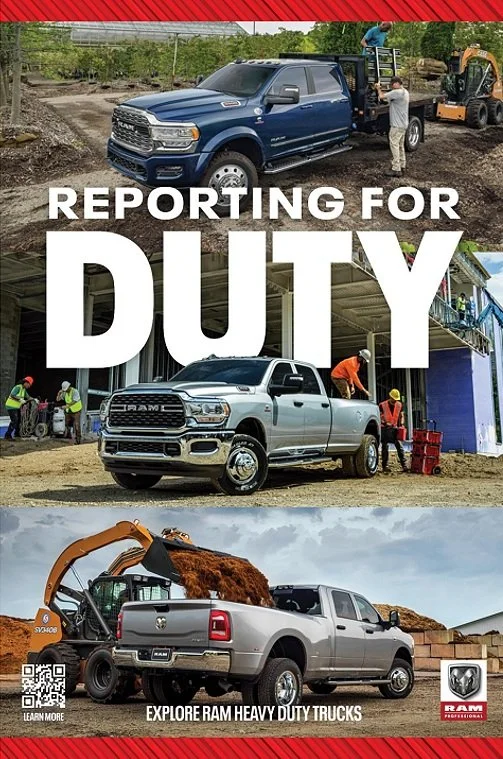 Ram Professional Truck and Van Season Event Point-Of-Sale Creative