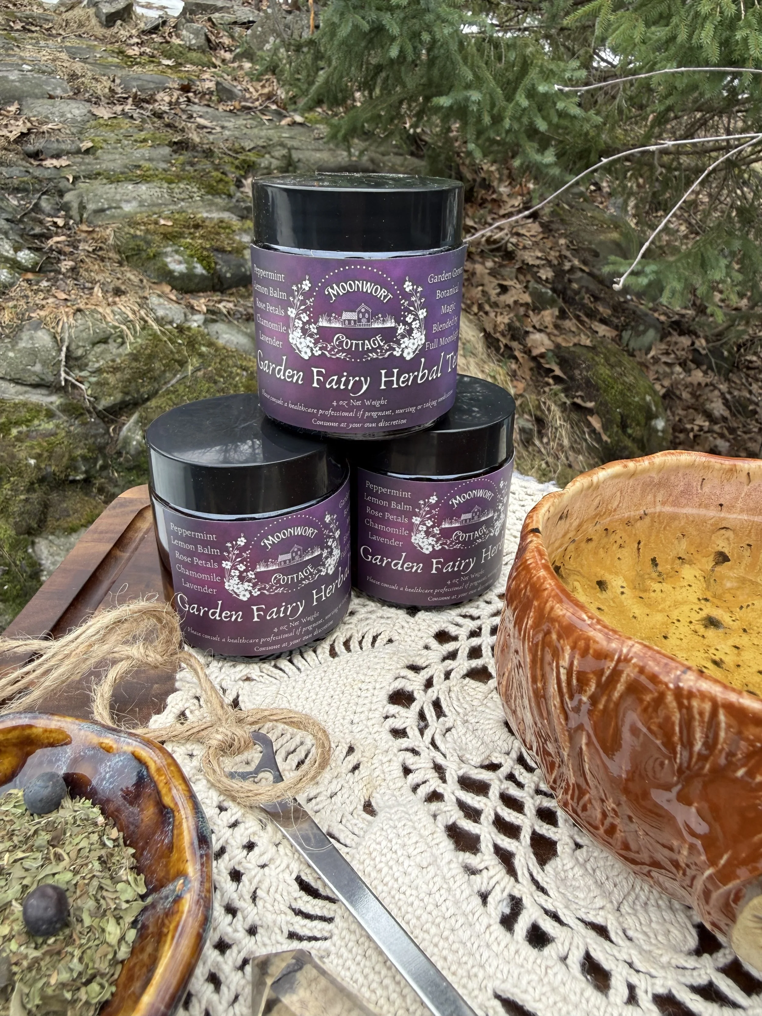 Garden Fairy Loose Leaf Herbal Tea 4 oz Jar (Copy)