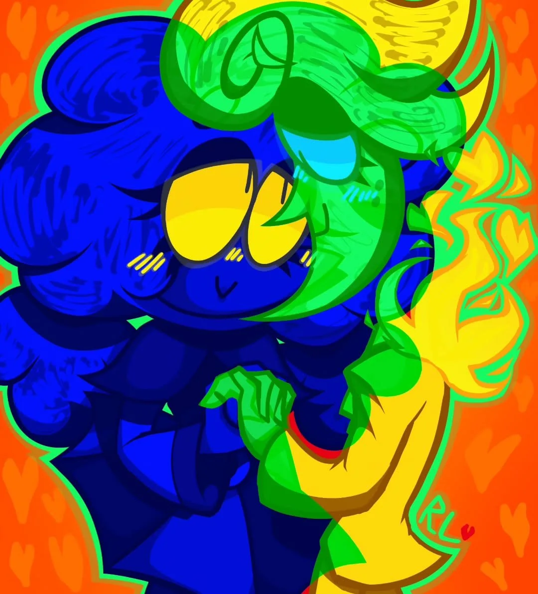 something something the weather always sticks together idk 

#art #digitalart #deltarune #deltarunefanart #weatherduo #lanino #elnina #laninodeltarune #elninadeltarune #deltarunechapter3 #idependonyou #redraw #redrawchallenge