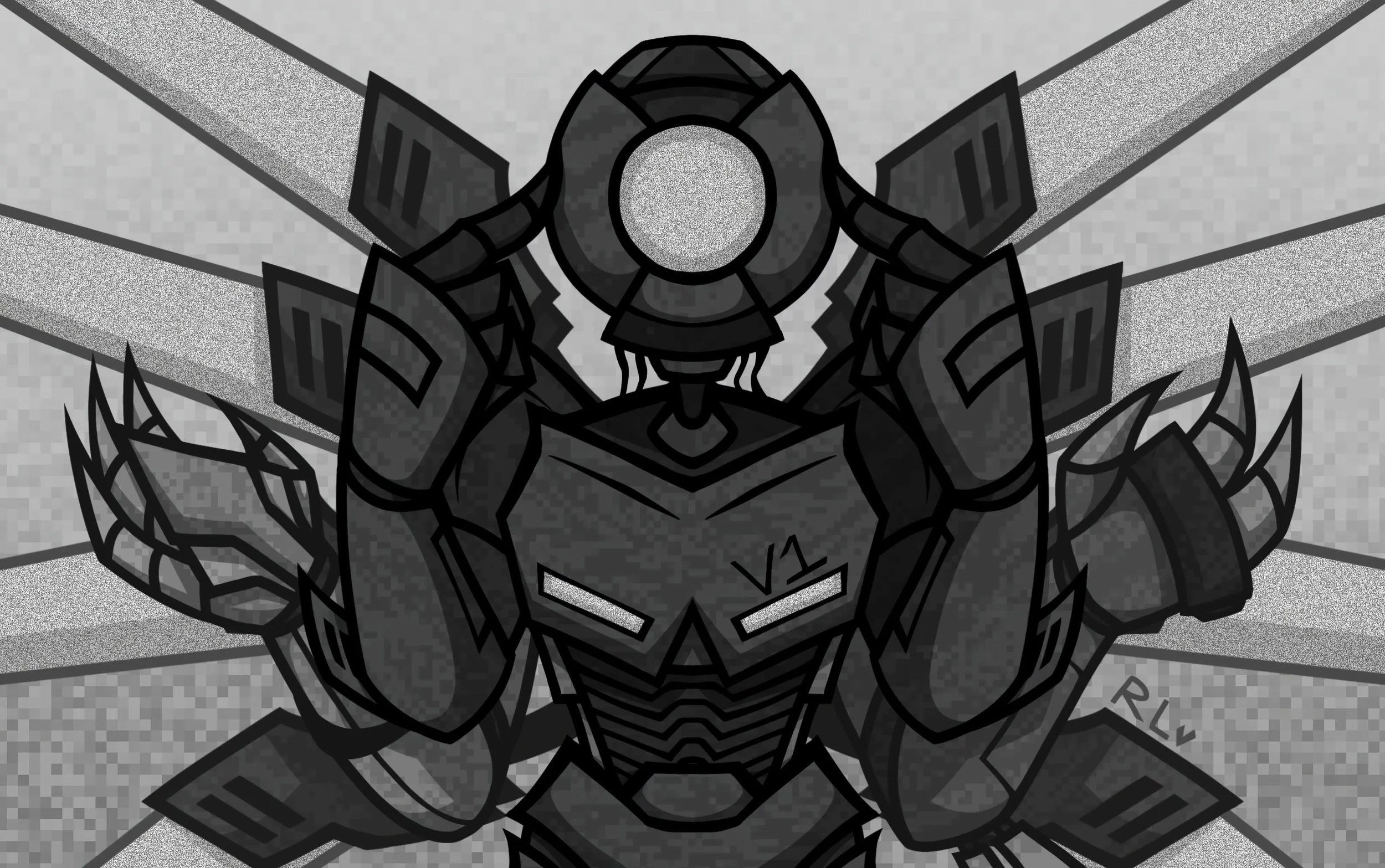 THE ECHO IN THE MIRROR

(this looked cooler in my head</3) 

#ultrakill #ultrakillfanart #ultrakillv1 #ultrakillv1fanart #v1