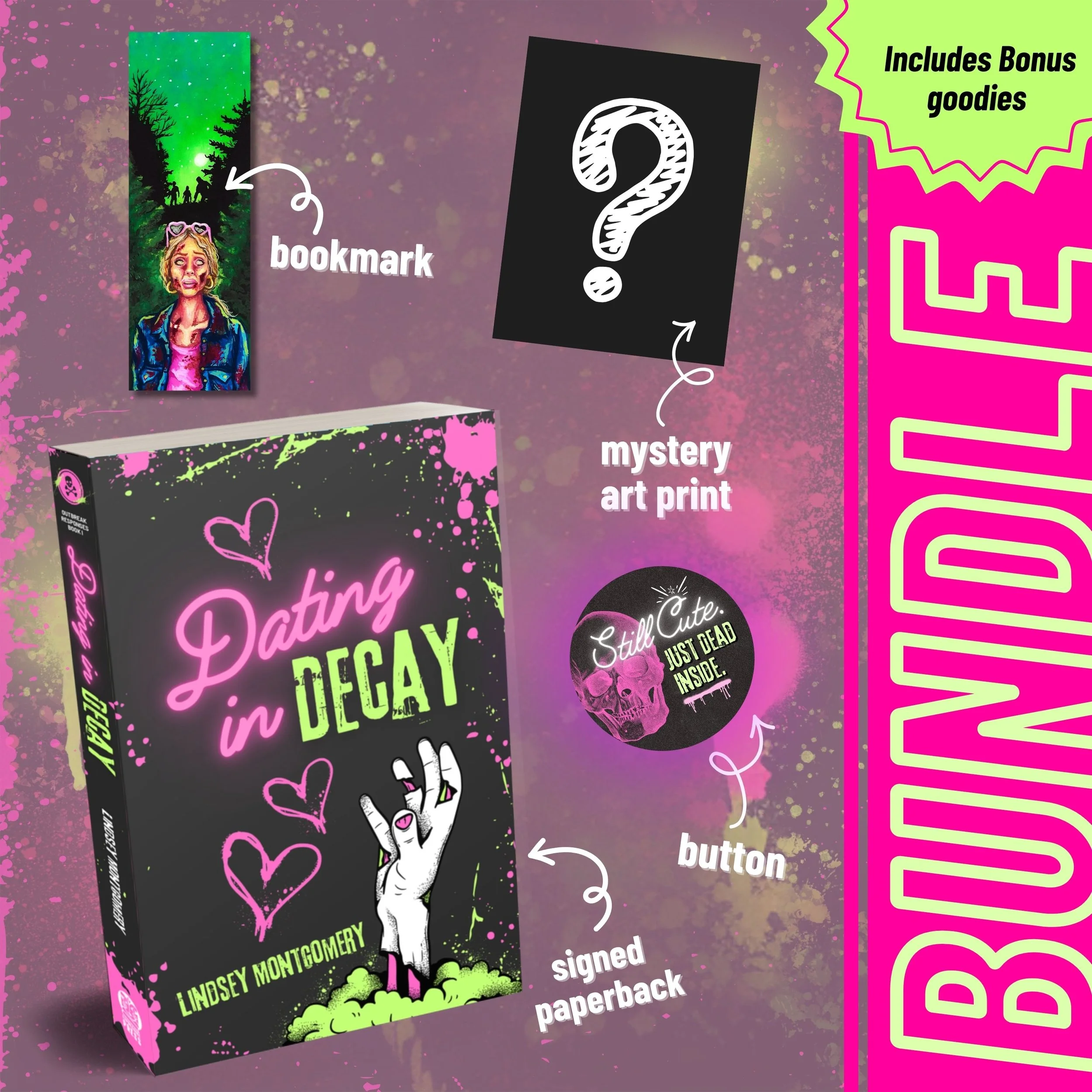 Dating in Decay Signed Paperback Bundle