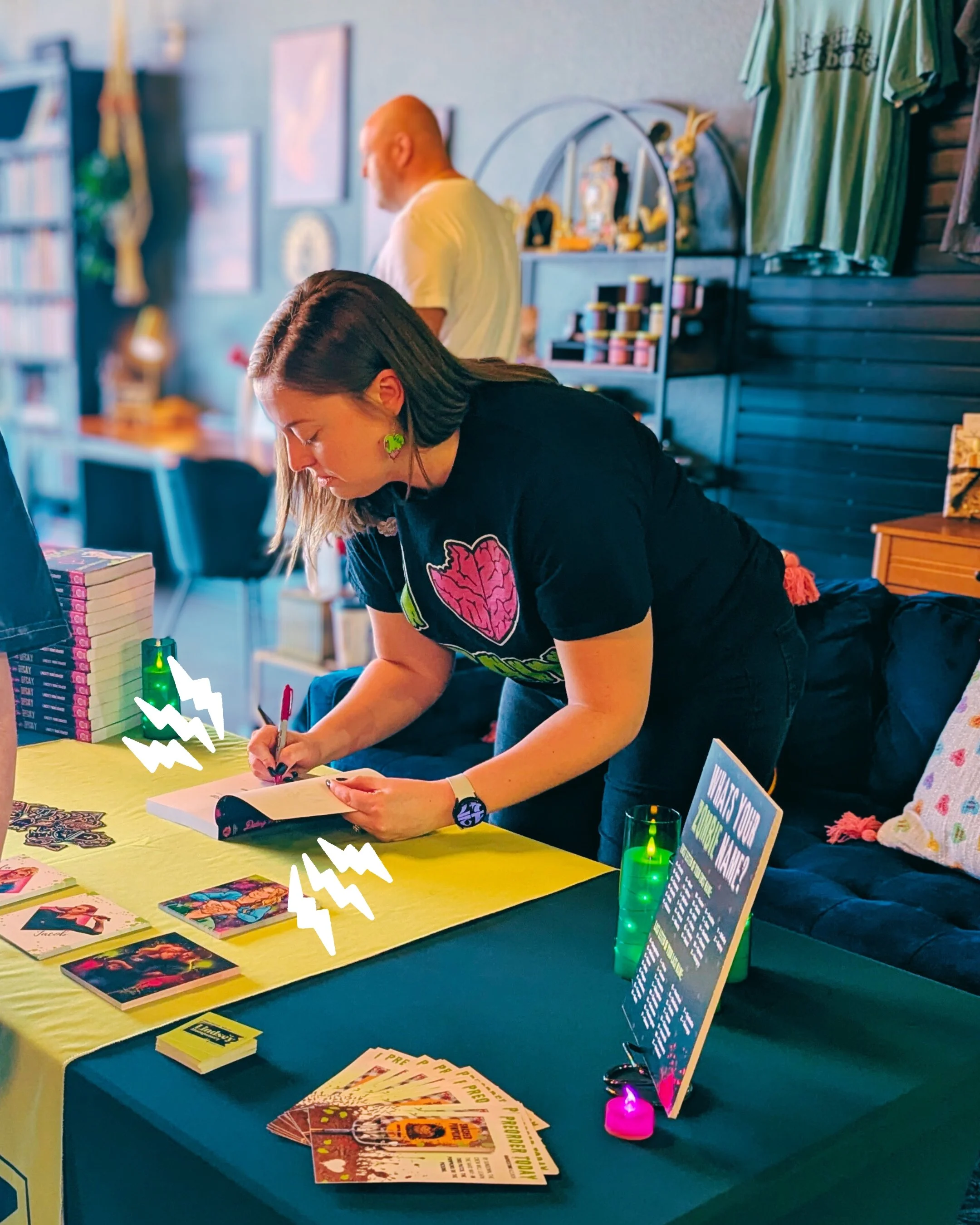 The Rading Rabbit Bookshop book signing