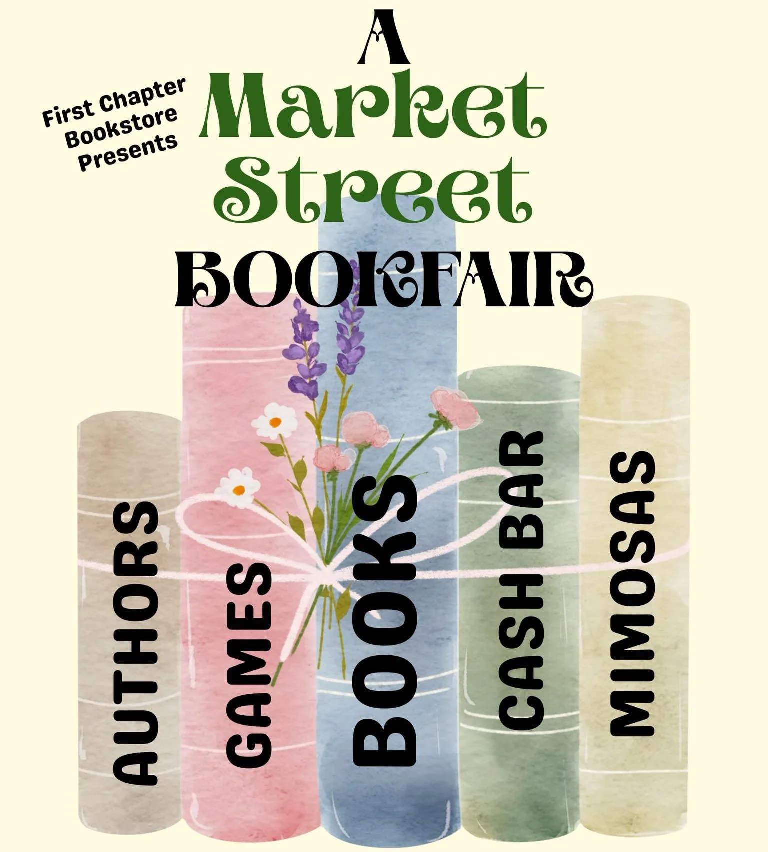 Market Street Book Fair logo