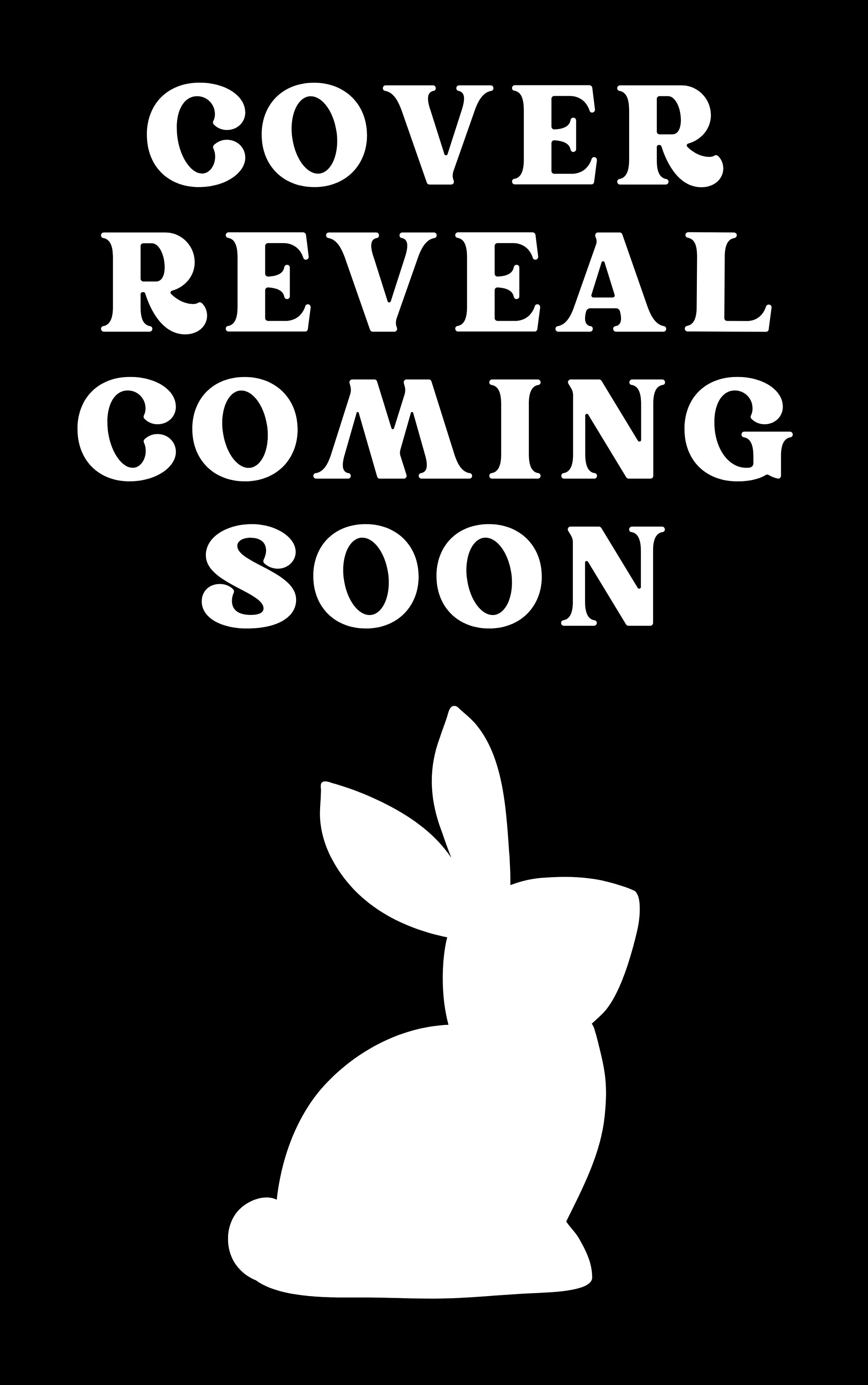 Cover reveal coming soon text