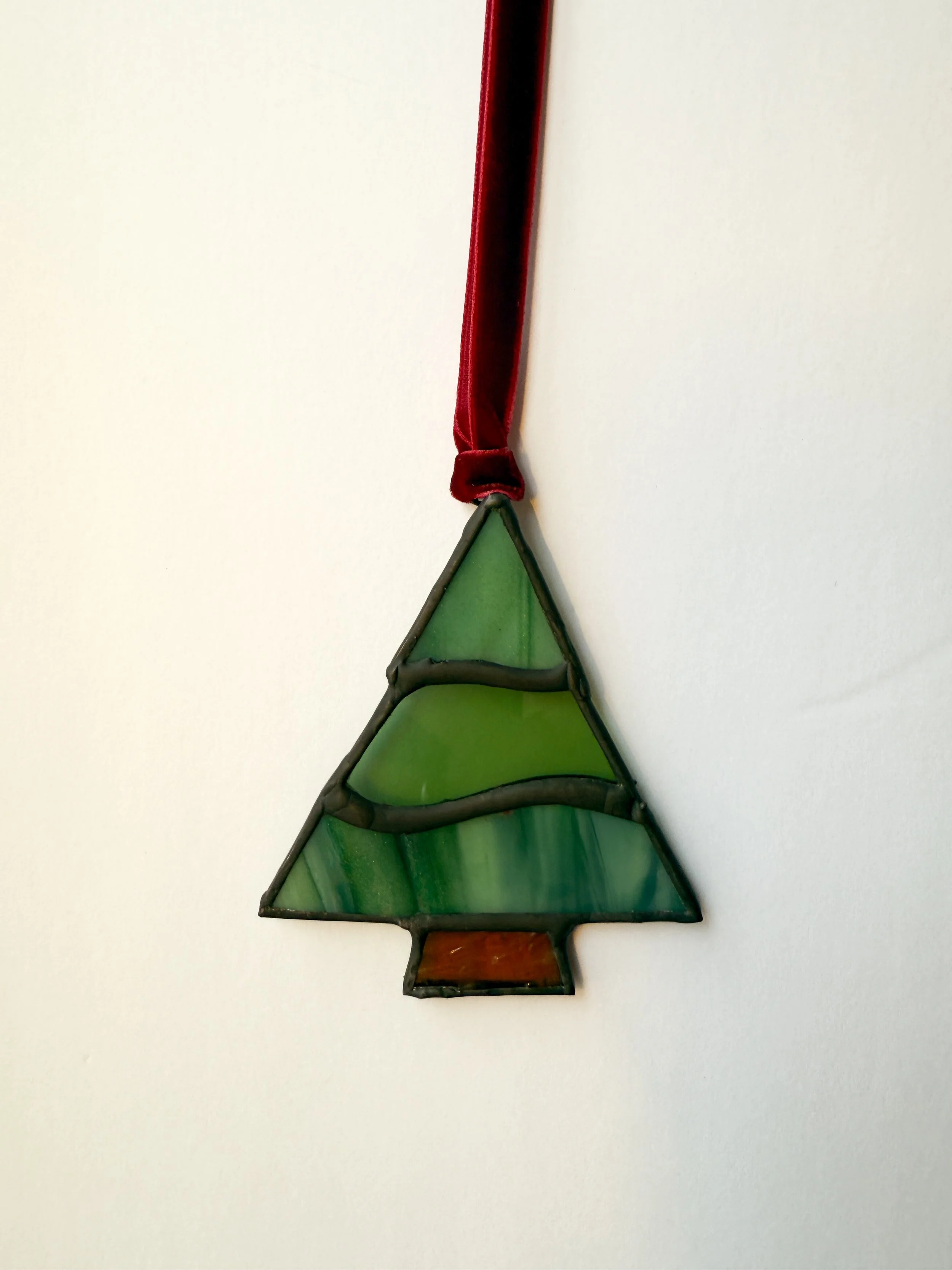 Stained Glass Christmas Tree Ornament (Copy)