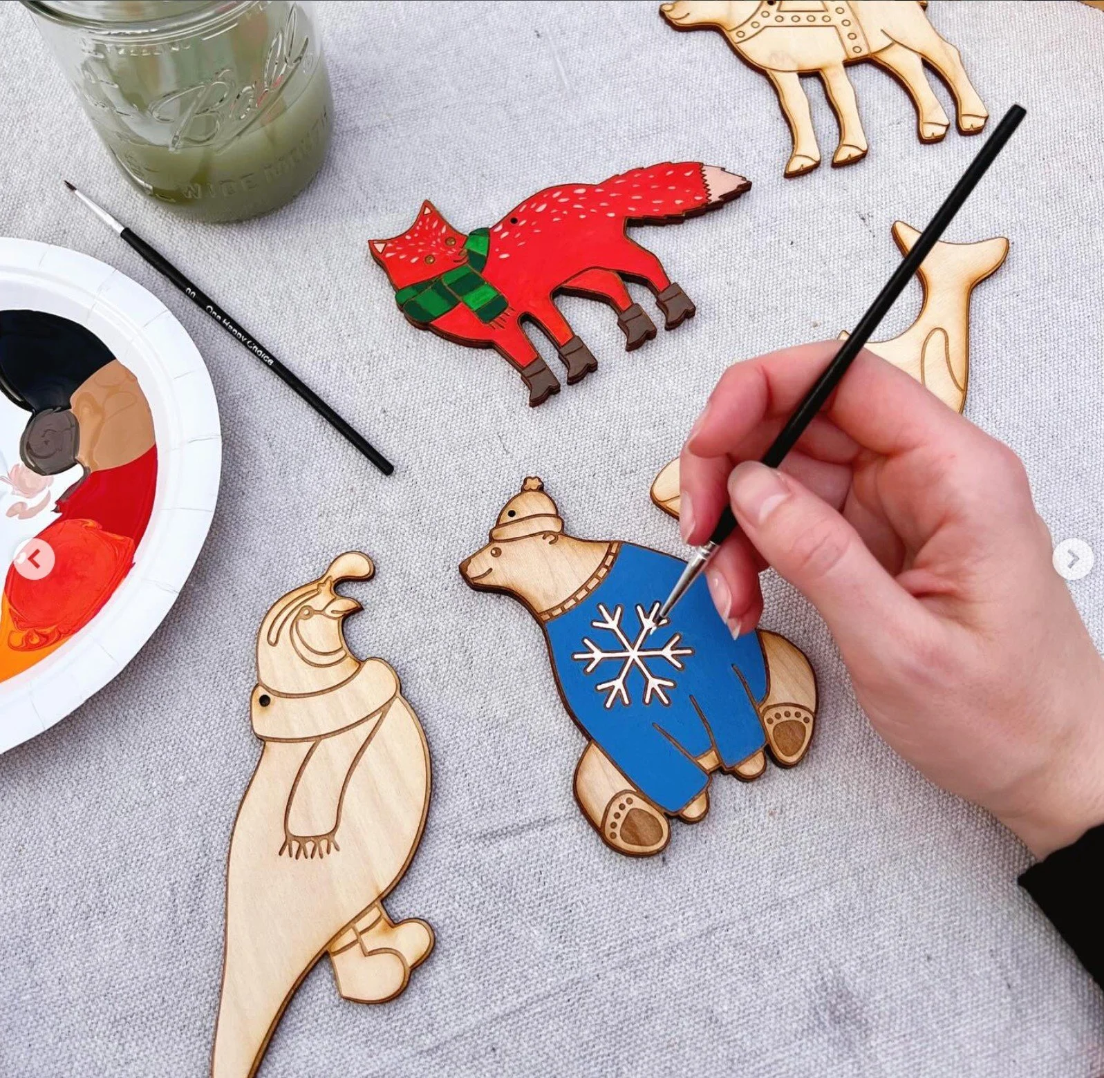 Painted Ornament Workshop