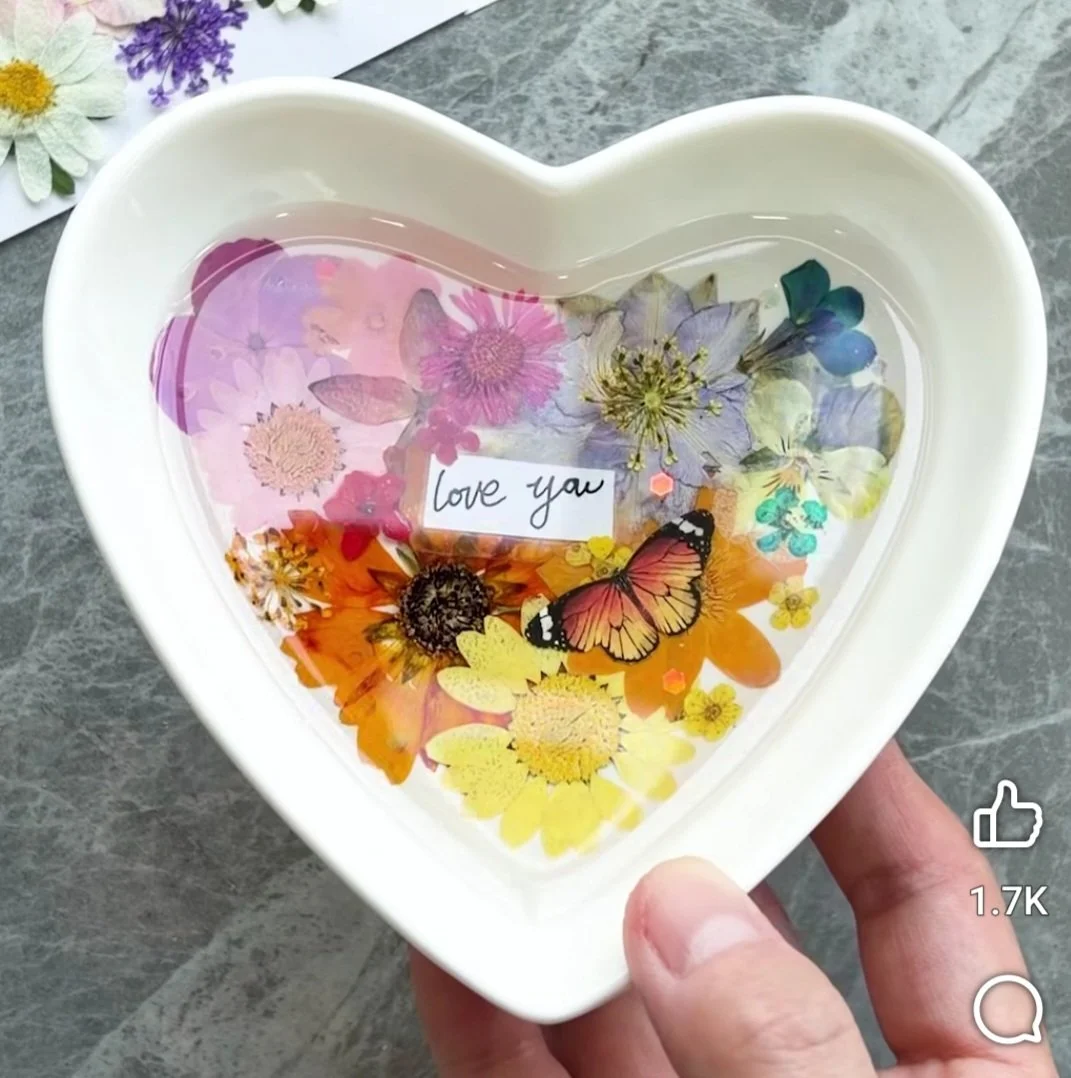 Resin Jewelry Dish Workshop