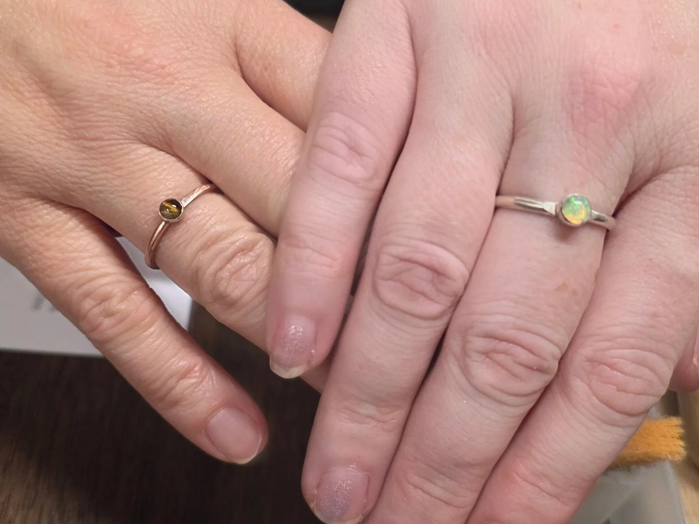 Silver Ring Making with Fire and Fringe