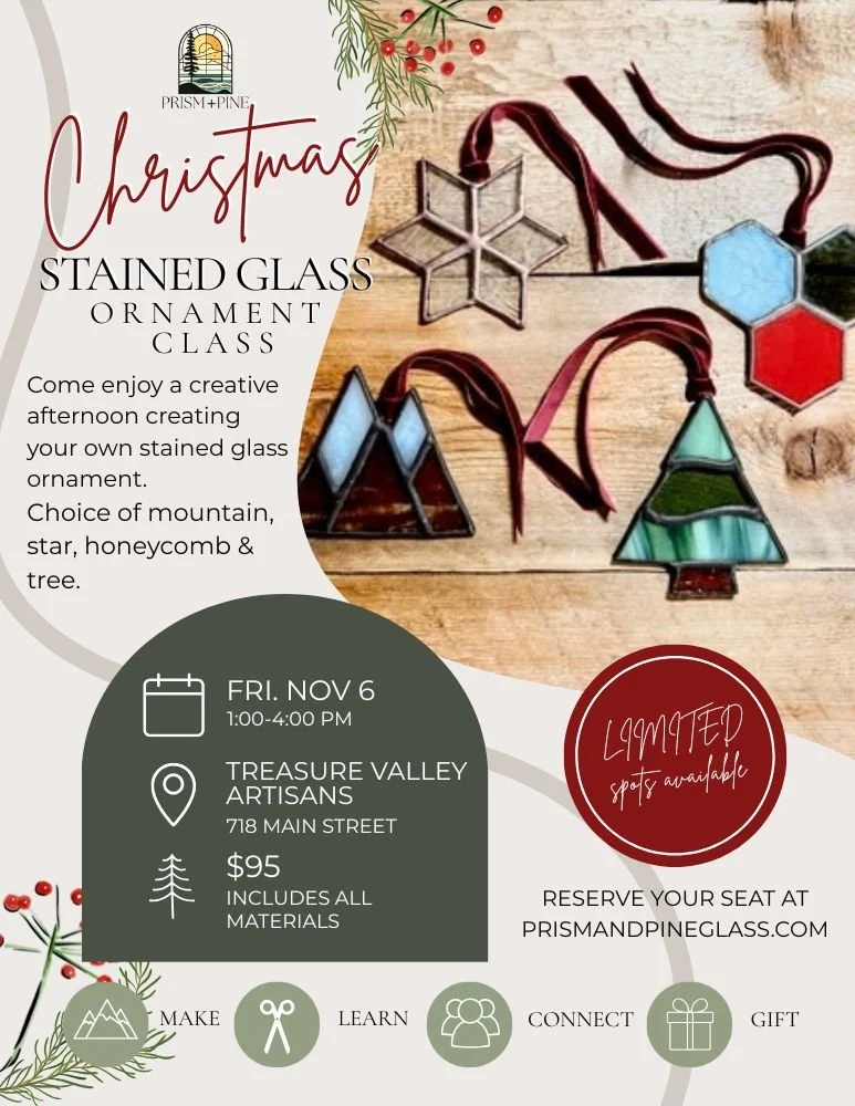 Stained Glass Ornament Making 