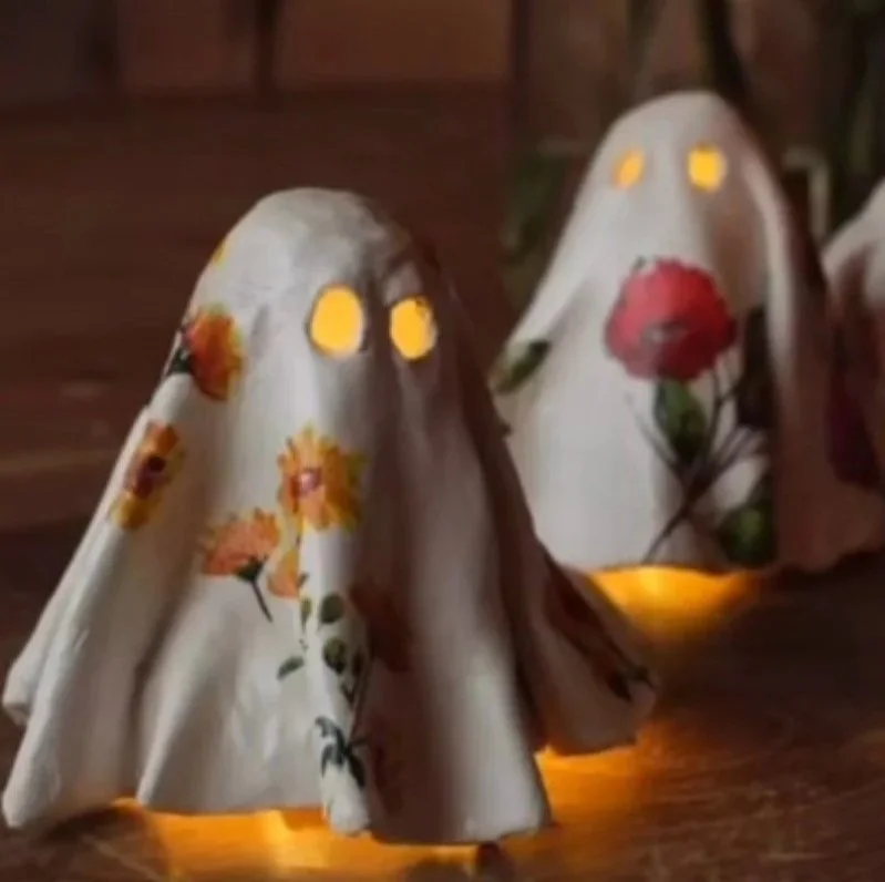 Air Dry Clay Ghost