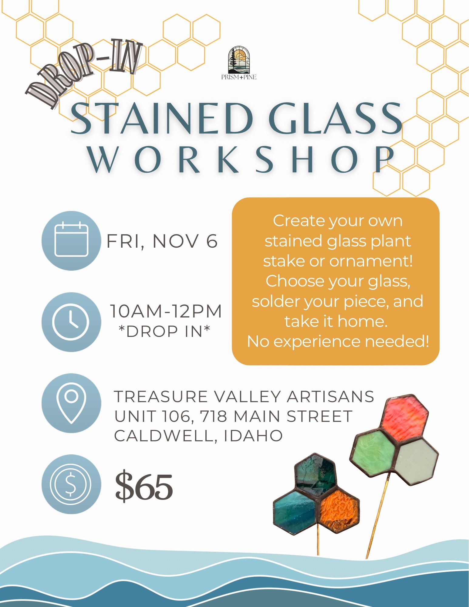 Walk In Stained Glass Workshop 