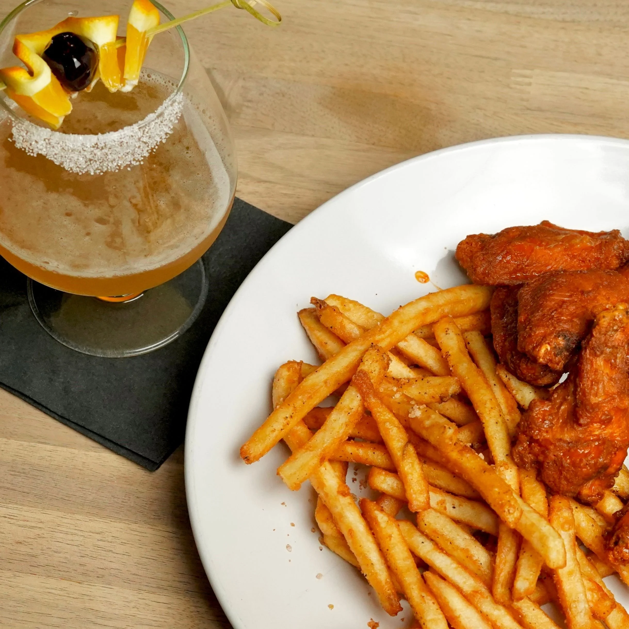 Visalia Wings and Cocktail