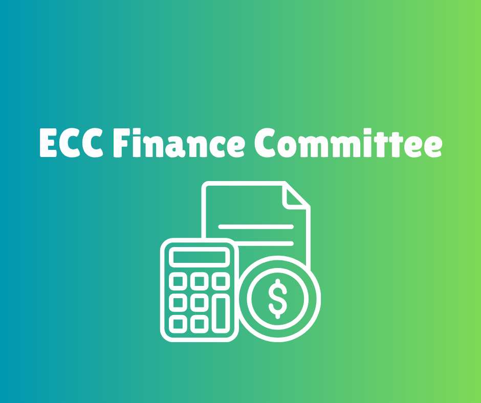 ECC Finance Committee Meeting at 11 AM