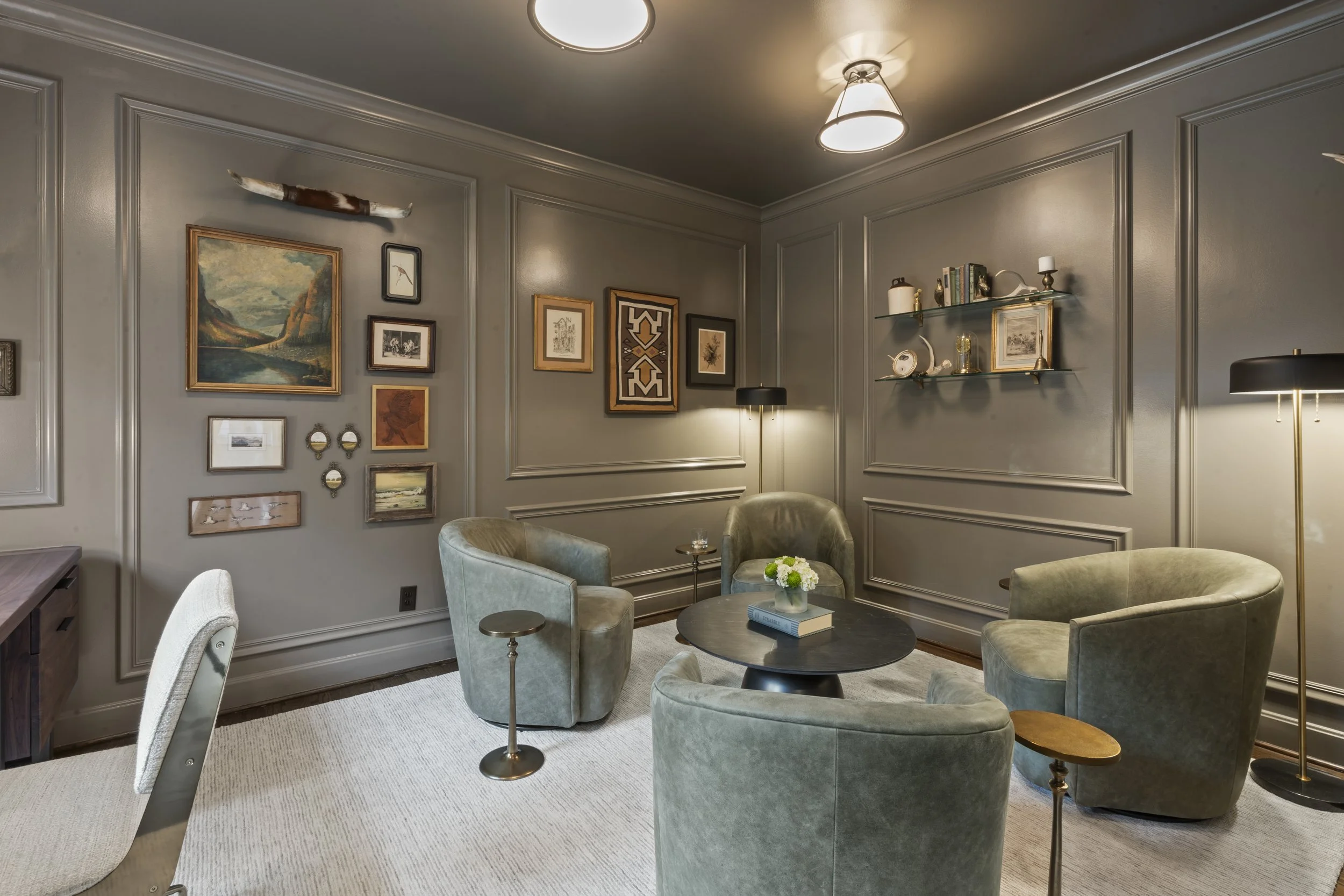 Custom Home Office | Leawood