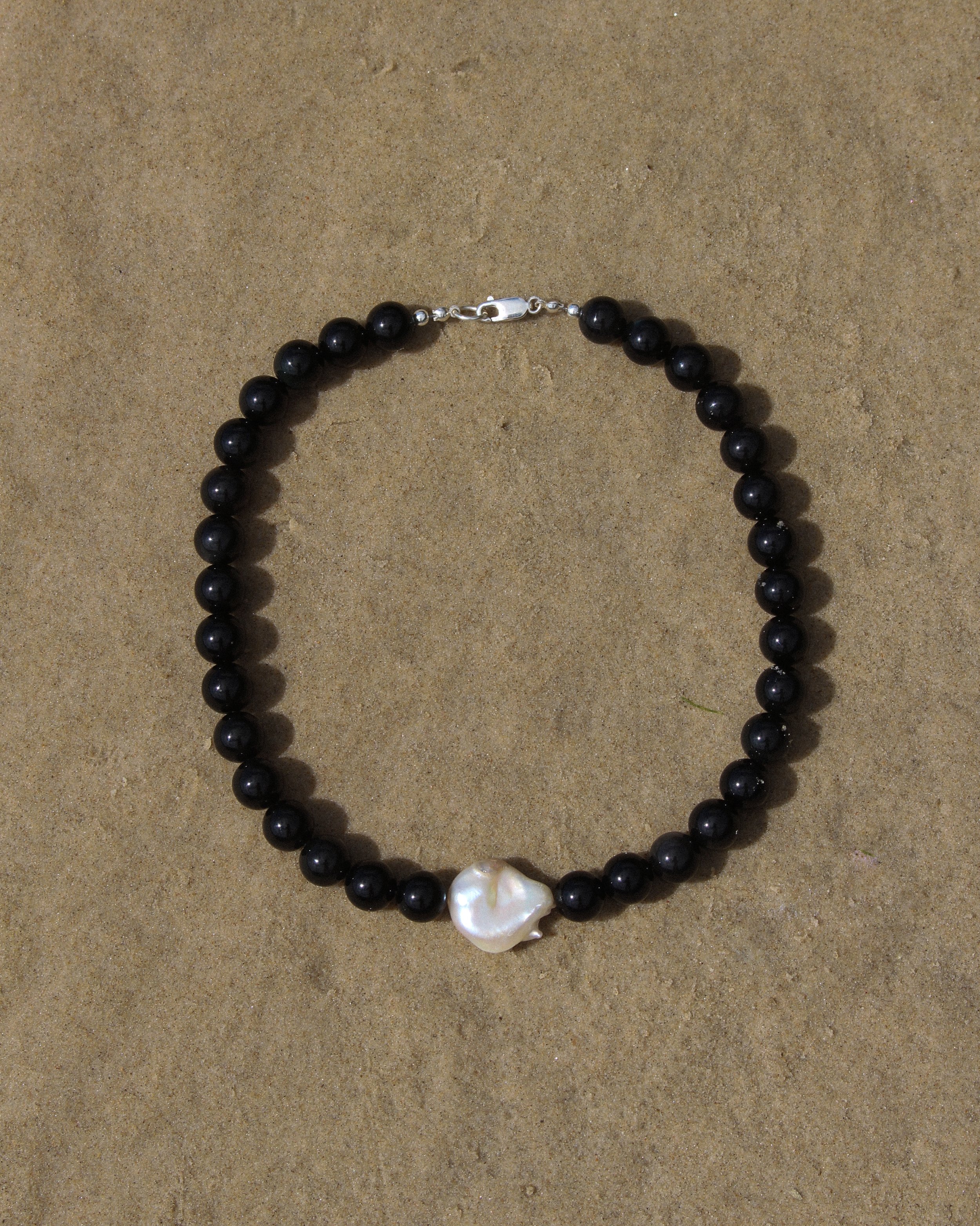 SOLACE CHOKER - BLACK OBSIDIAN