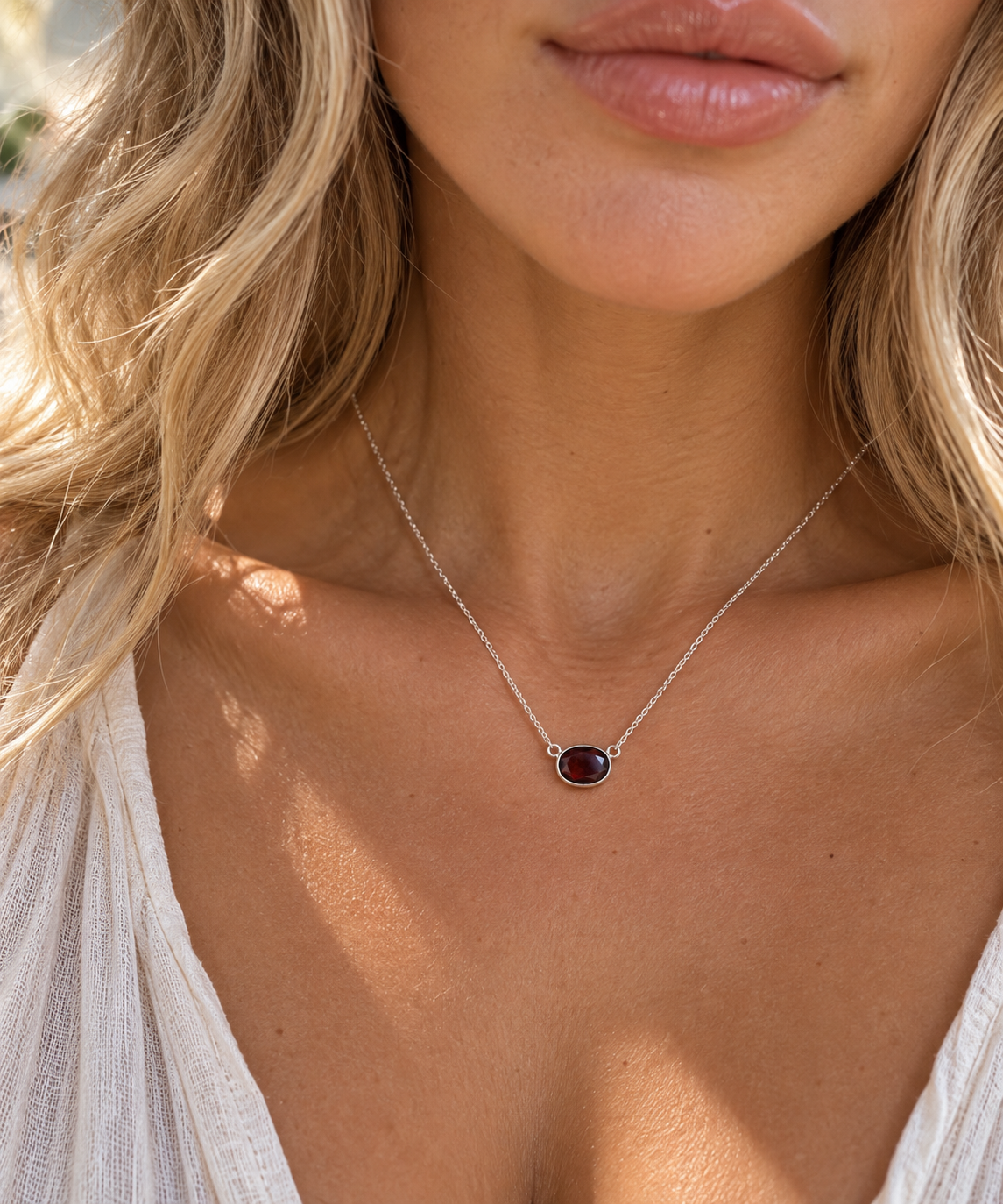 Garnet Necklace