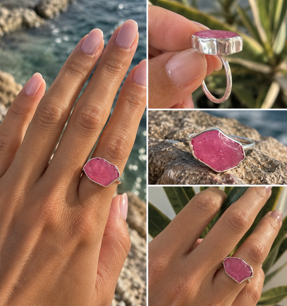 Ruby fine band ring