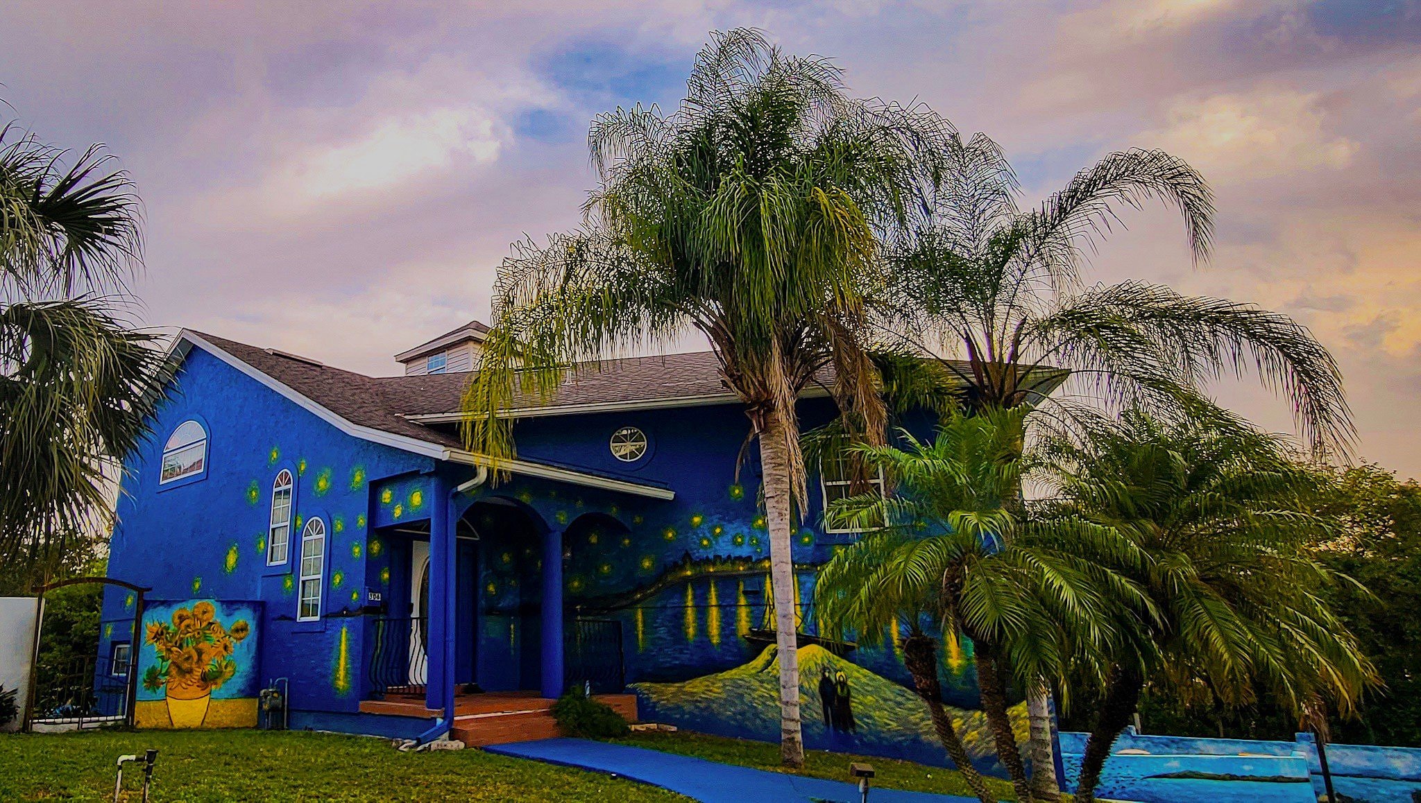 Van Gogh house in Mount Dora, Florida
