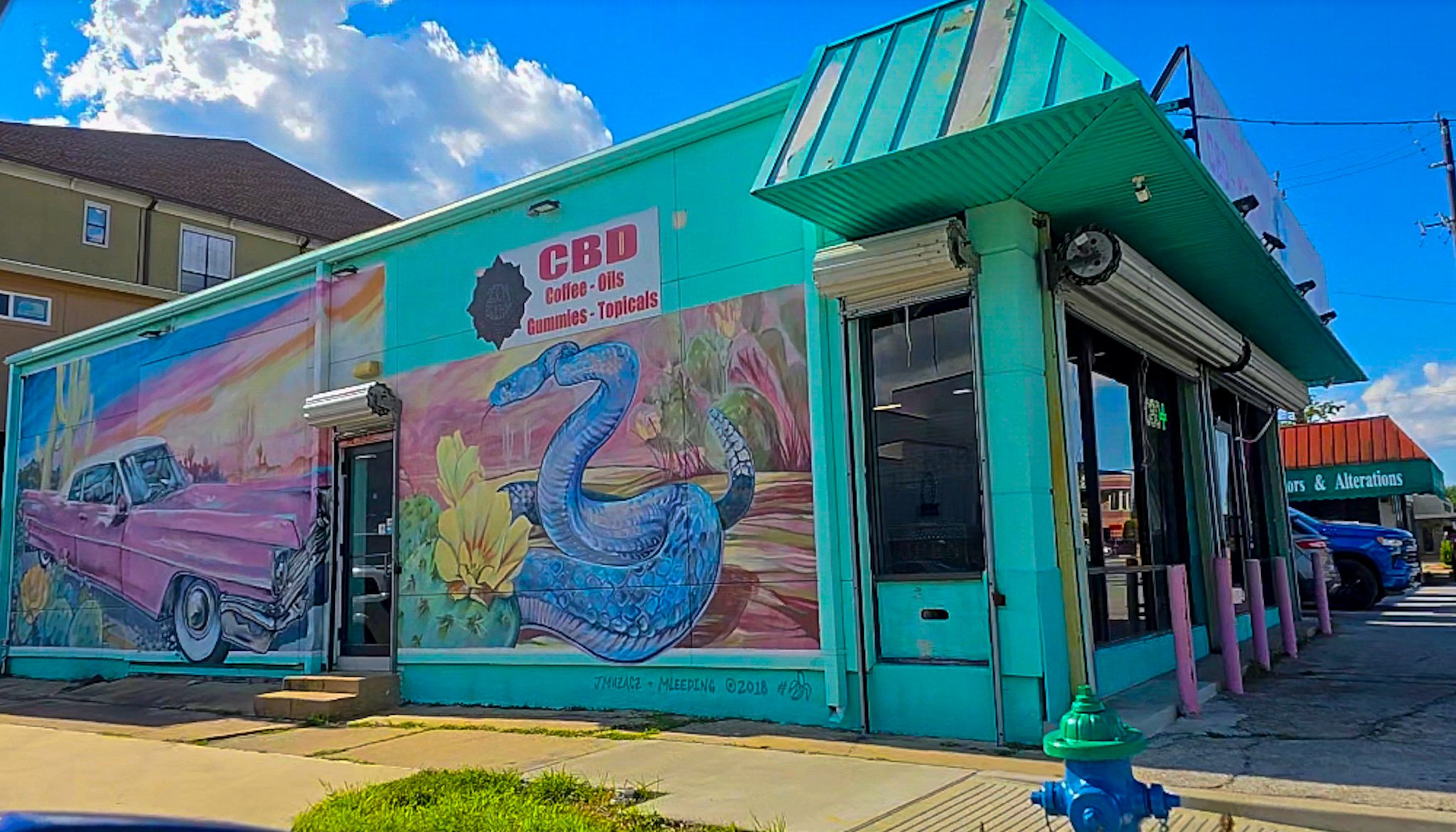 Street art, Montrose, Houston, TX