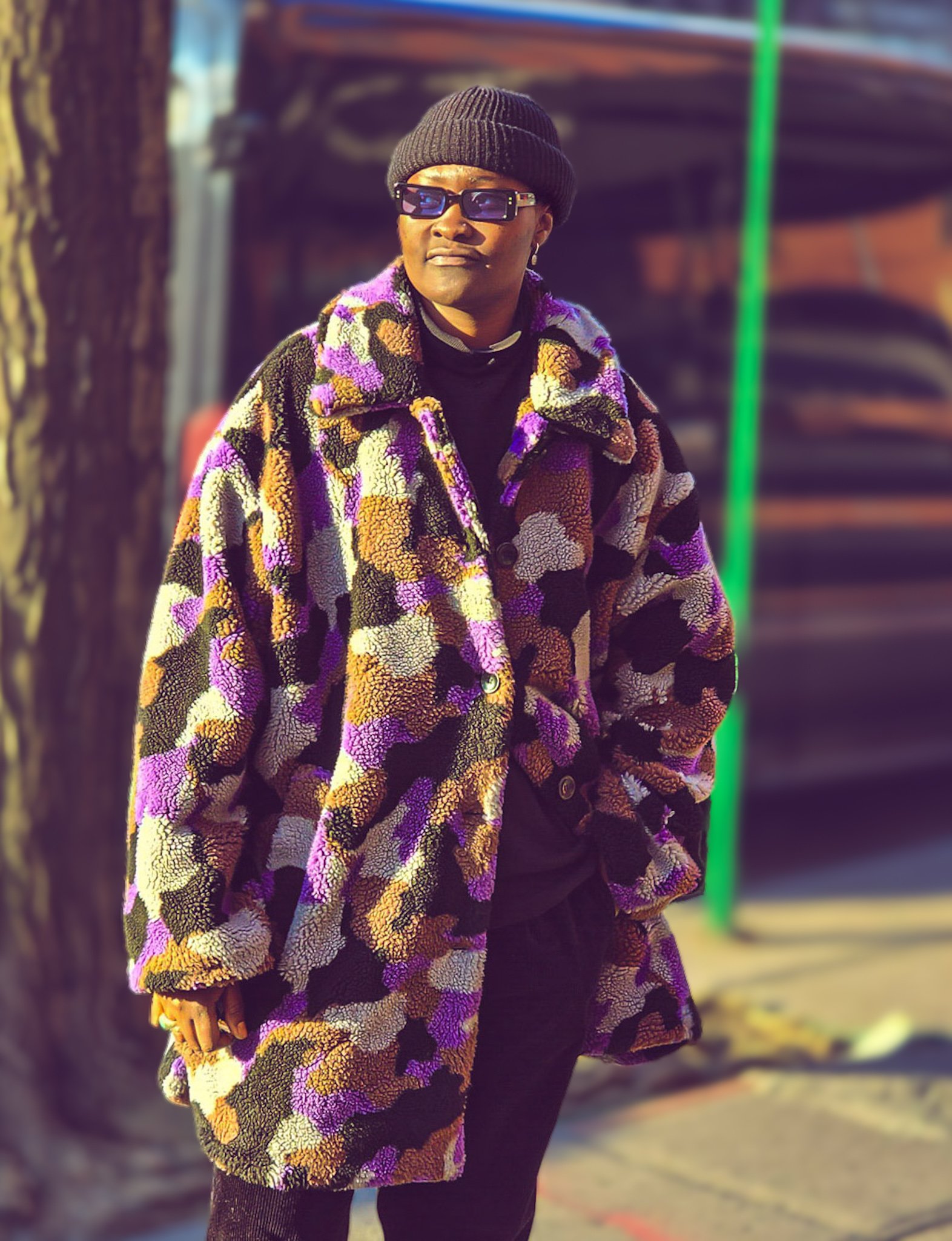 Fashion designer extraordinaire, Fallou Wadje, is a Senegalese-born visual artist and apparel designer. Fallou's NYC brand, Baayfall Hustler, is one of my favorites of which I have several pieces.