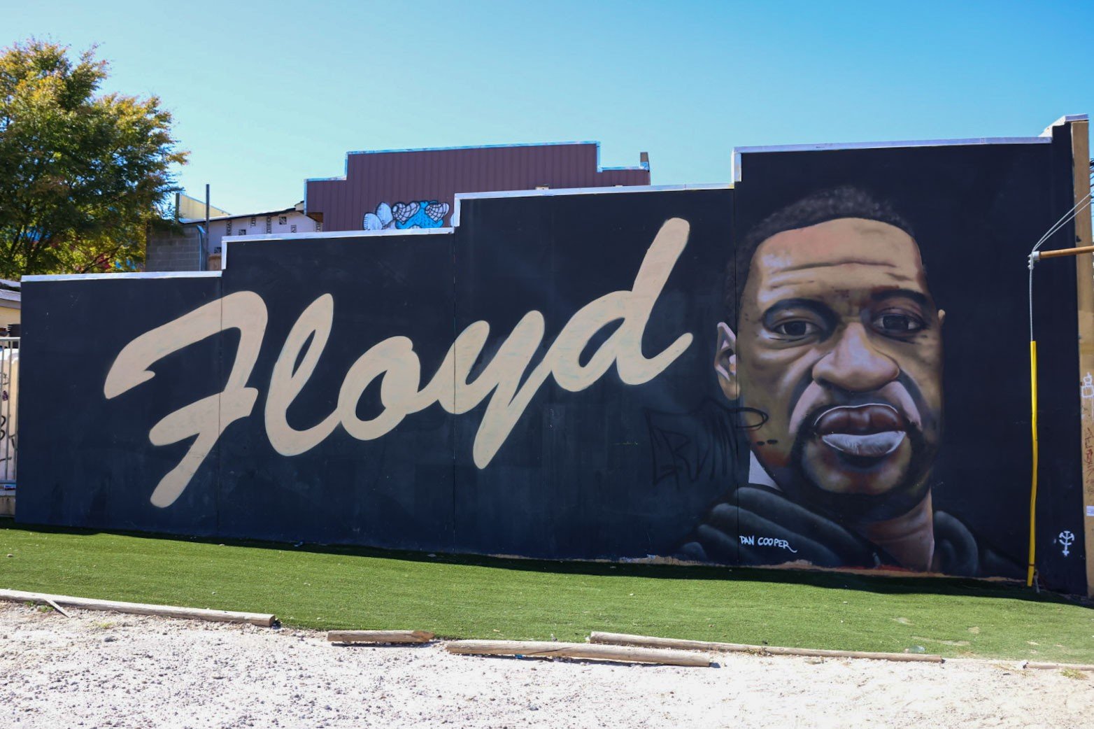 George Floyd mural. Atlanta, GA.