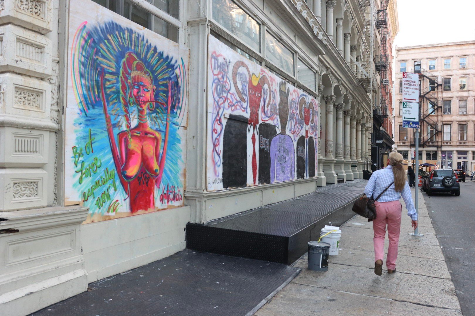 SOHO art rebellion 2020, NYC