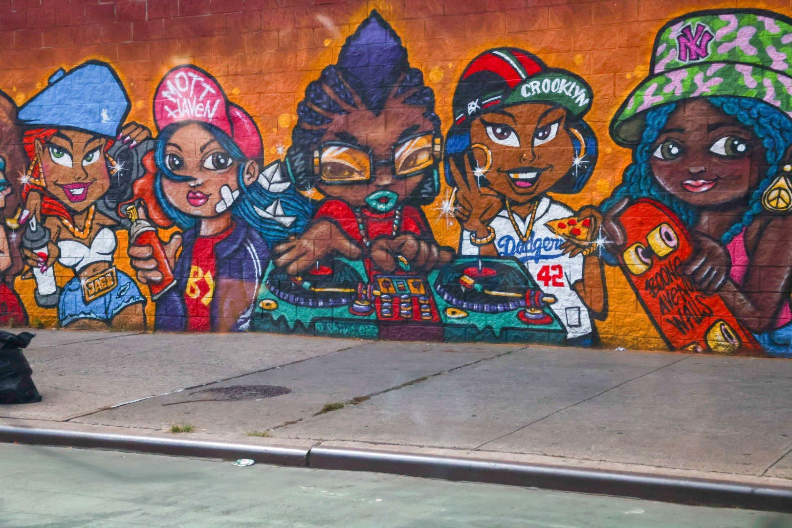Boone Ave Walls, The Bronx NYC