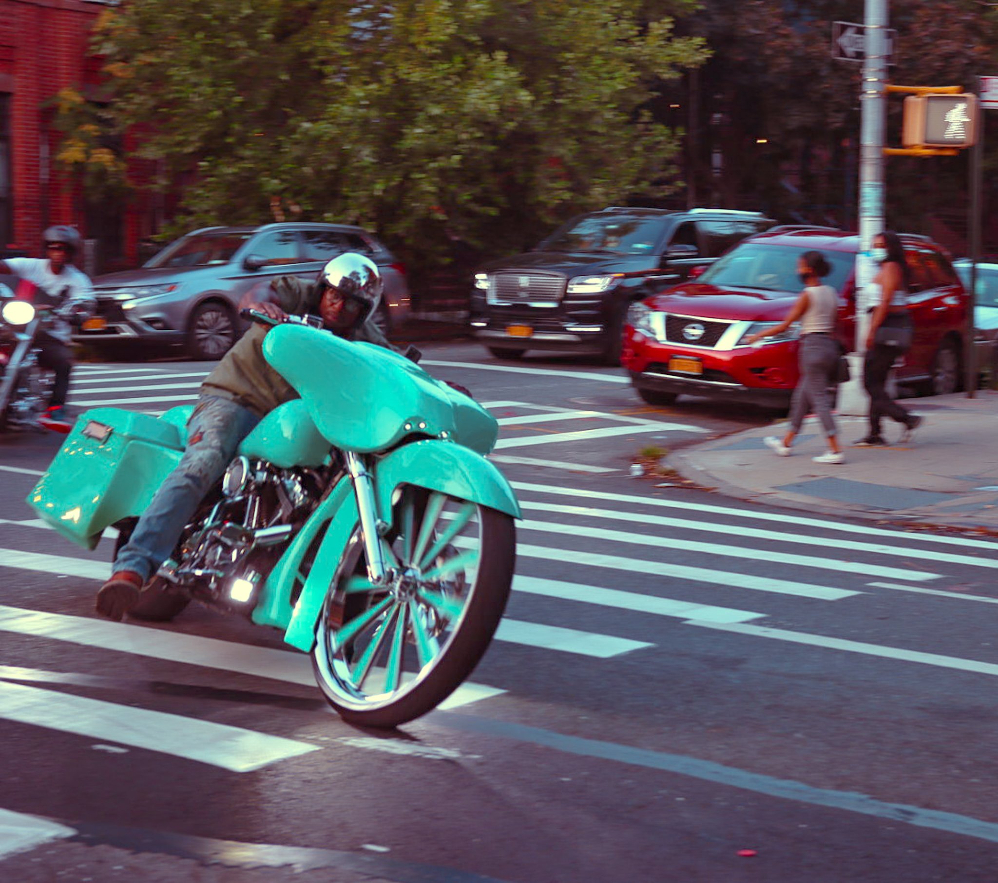 Rock-Boy Chopper crew. Bed Stuy, NYC