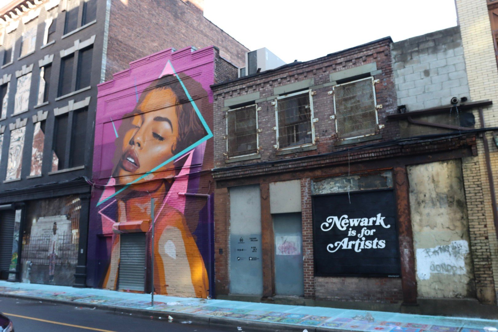 Street art, Newark, New Jersey.